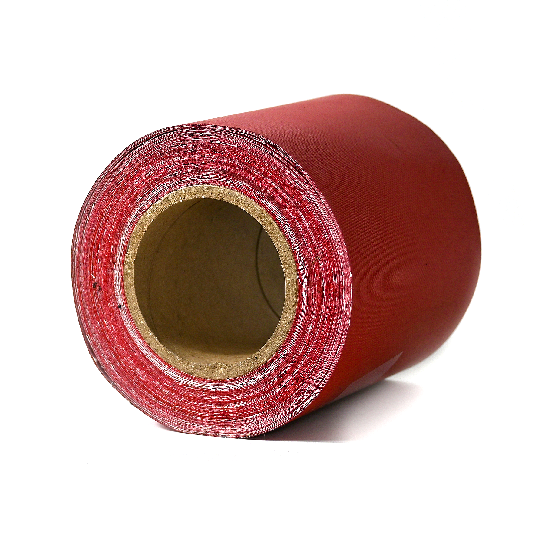 Red Vinyl Patch Tarp Per Ft
