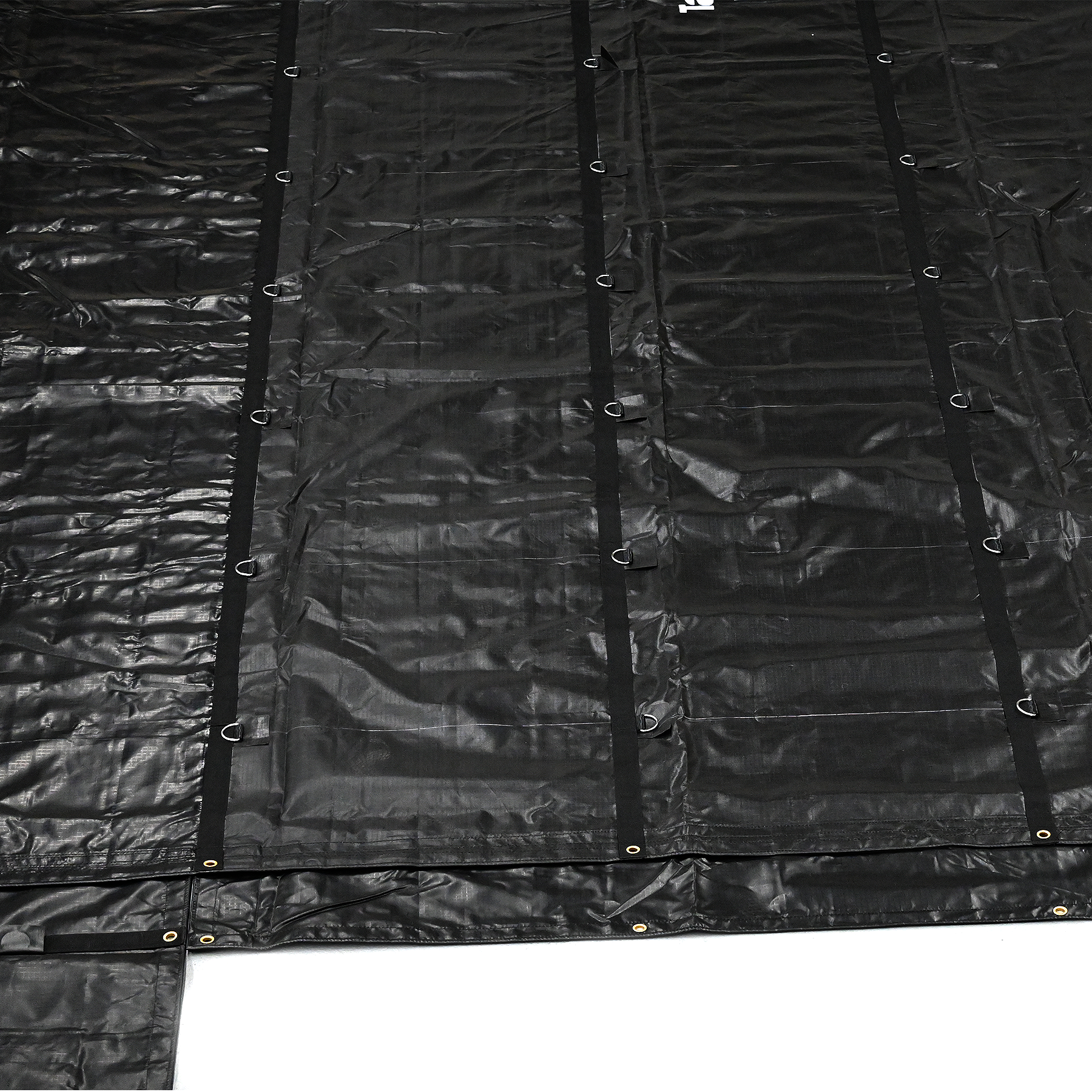 Lumber Tarp Super Vinyl (8' Drop) 24' x 27' with Flap