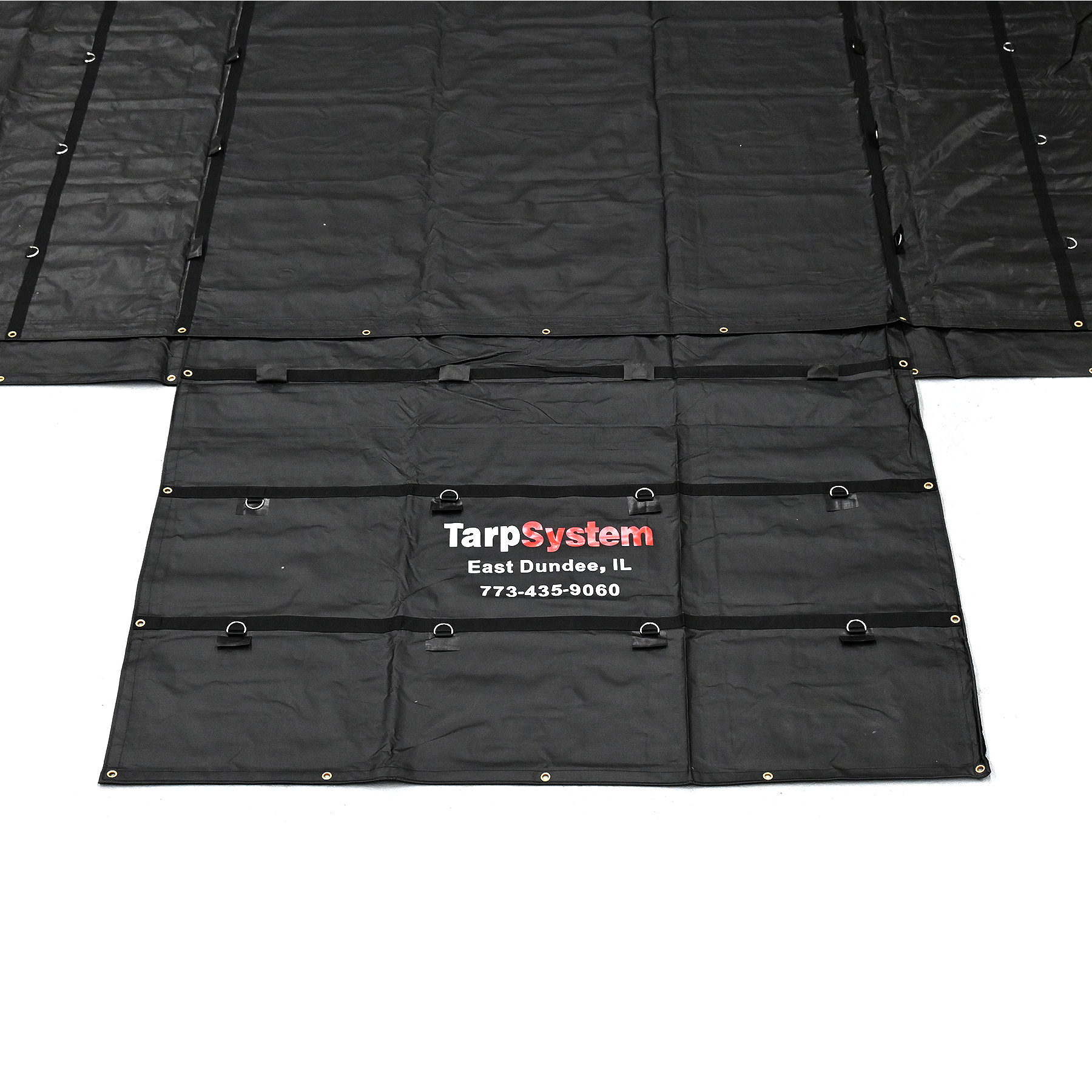 Lumber Tarp Super Vinyl (6' Drop) 20' x 27' with Flap