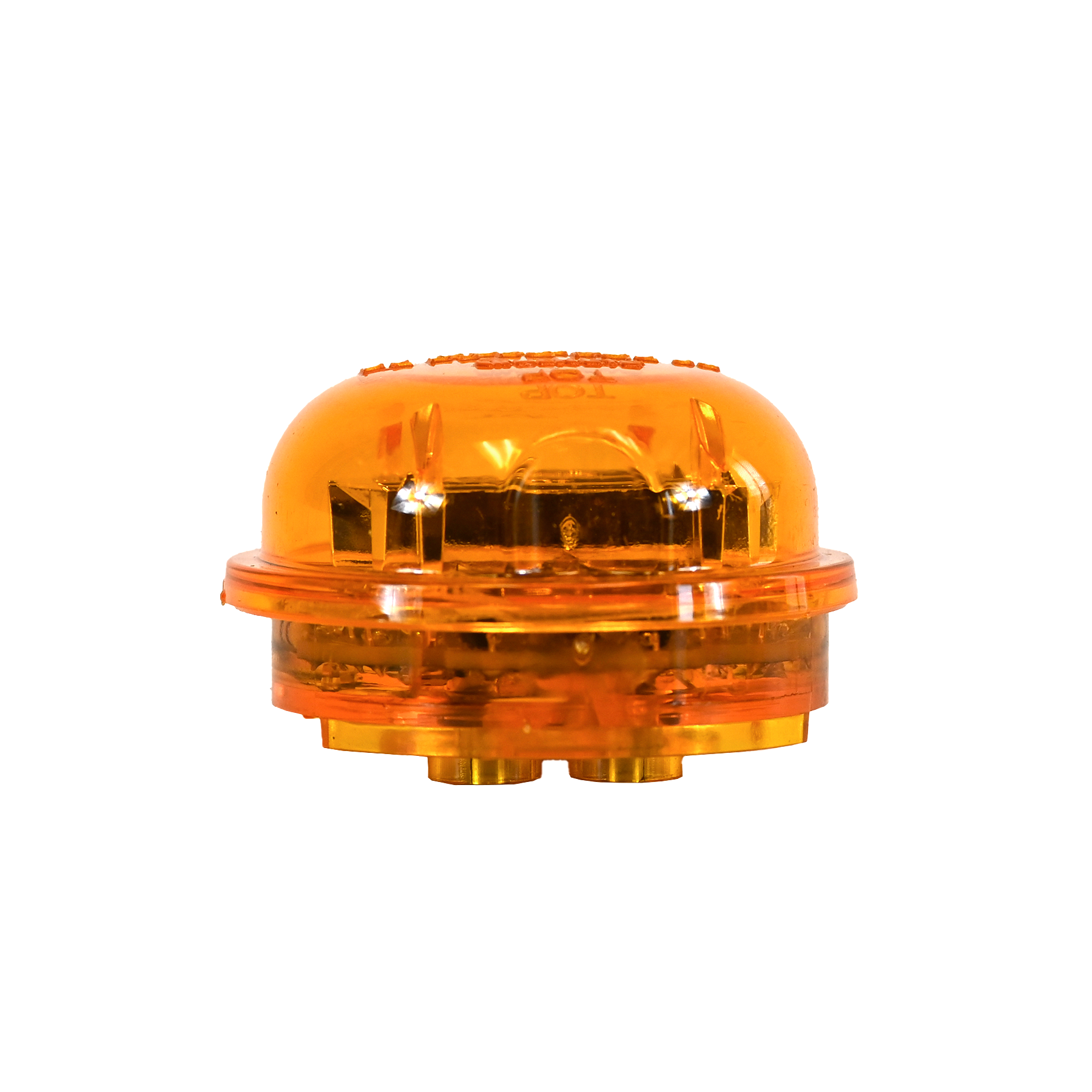 LED Round Yellow Model 30 High Profile