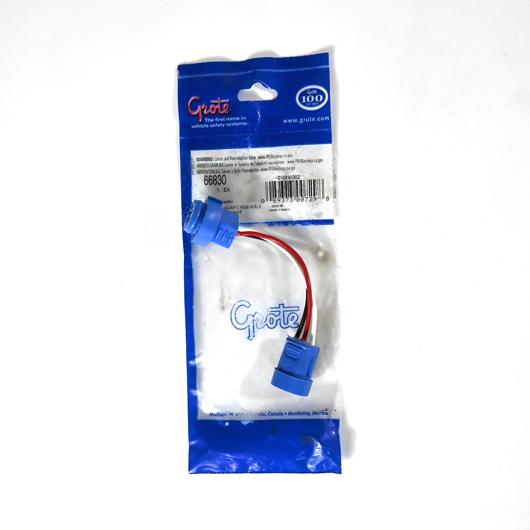 Adapter Plug Female Pin to Male Pin Grote Route One Trailers