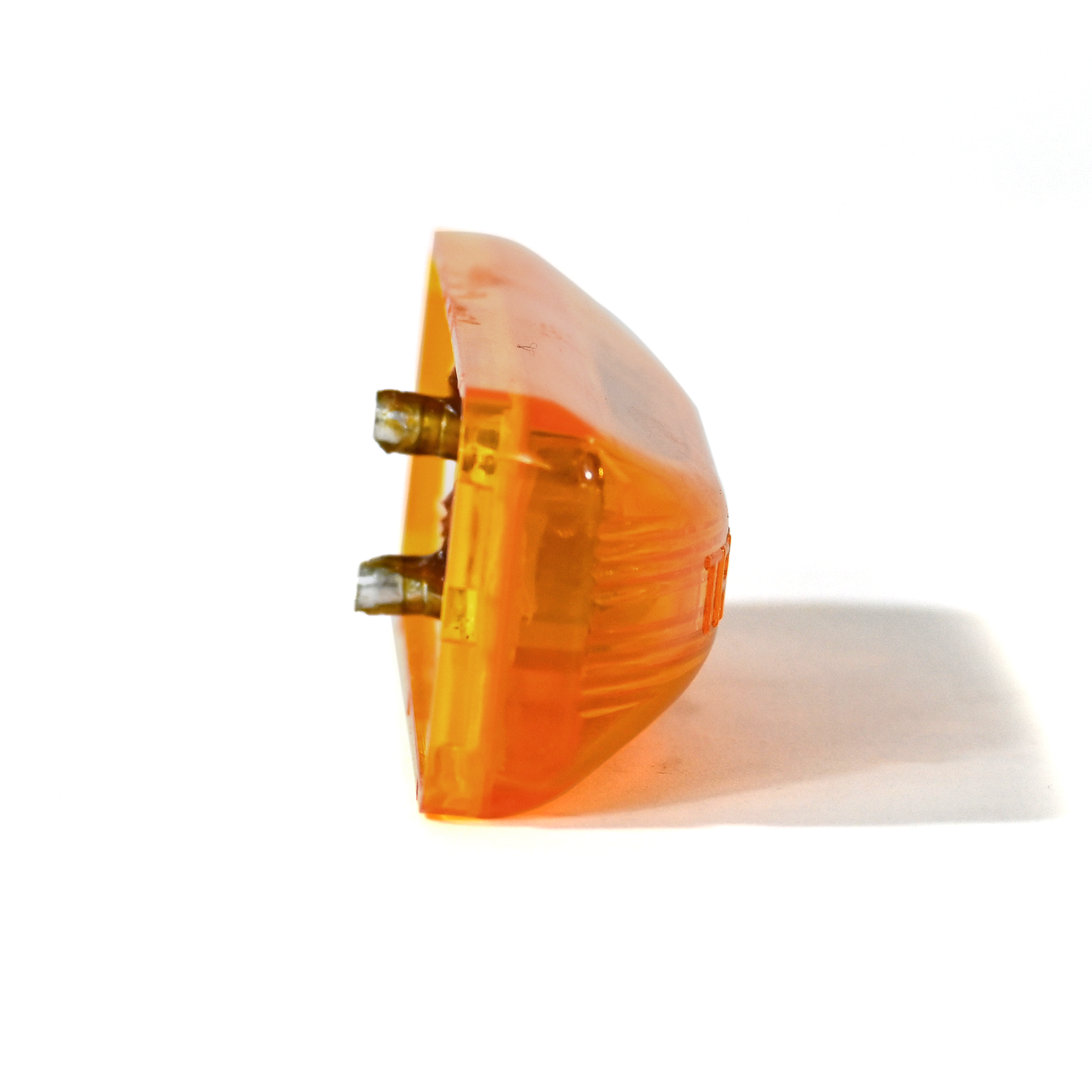 Side Marker Light Amber Male Pin Route One Trailers