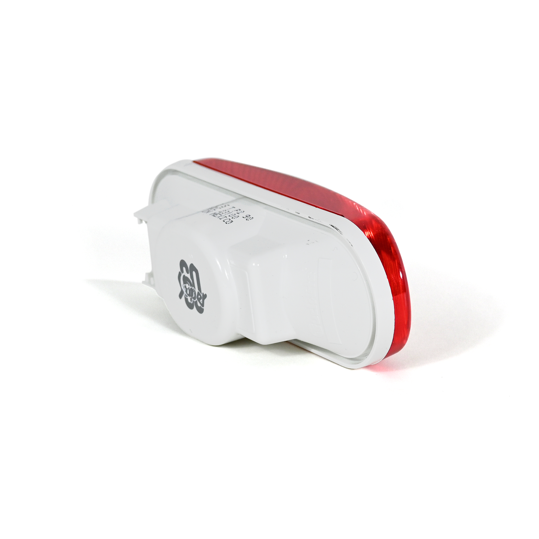 Stop/Tail Light, Red Oval, 1 Bulb Route One Trailers