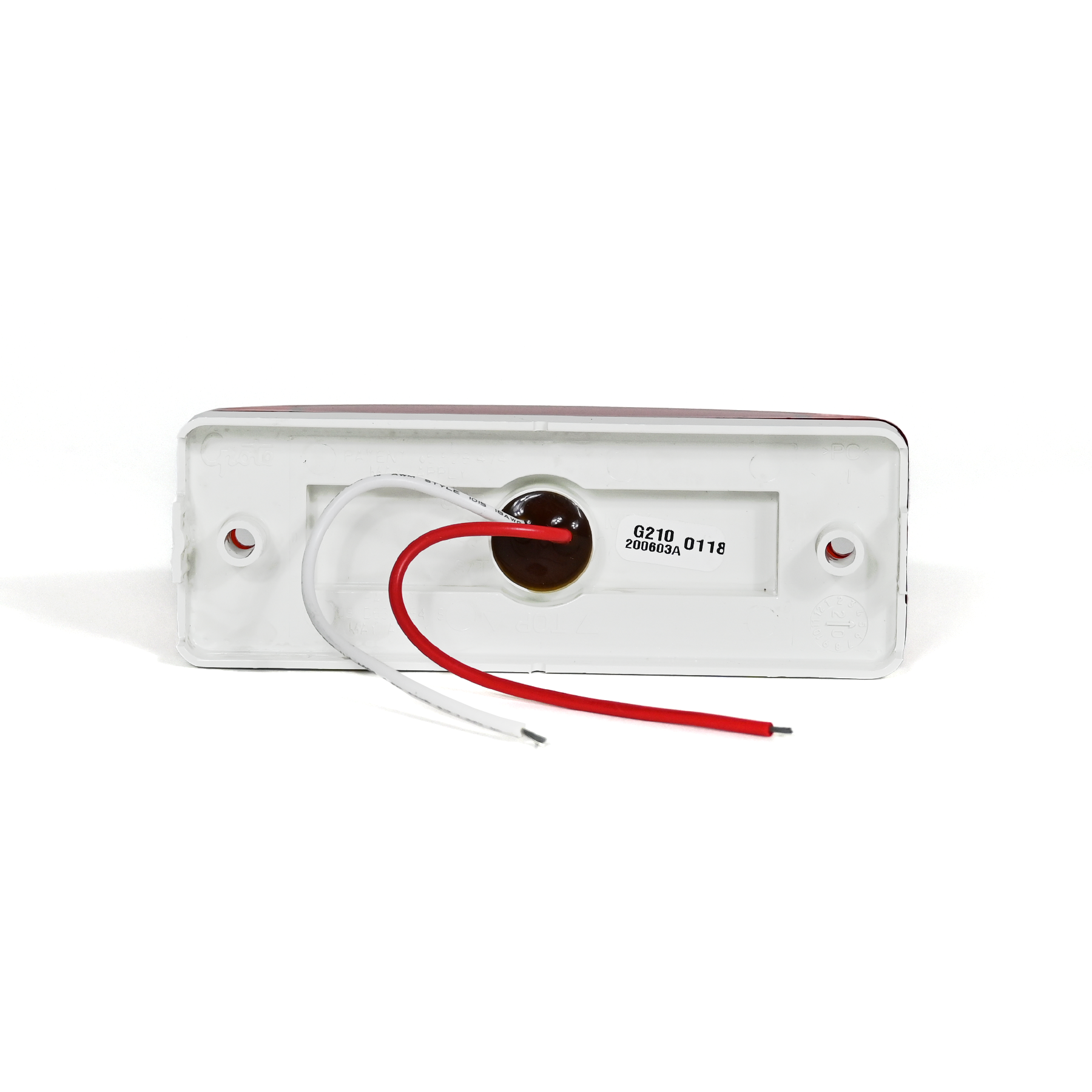 Lights:Clearance / Marker Light Red Rectangular Grote