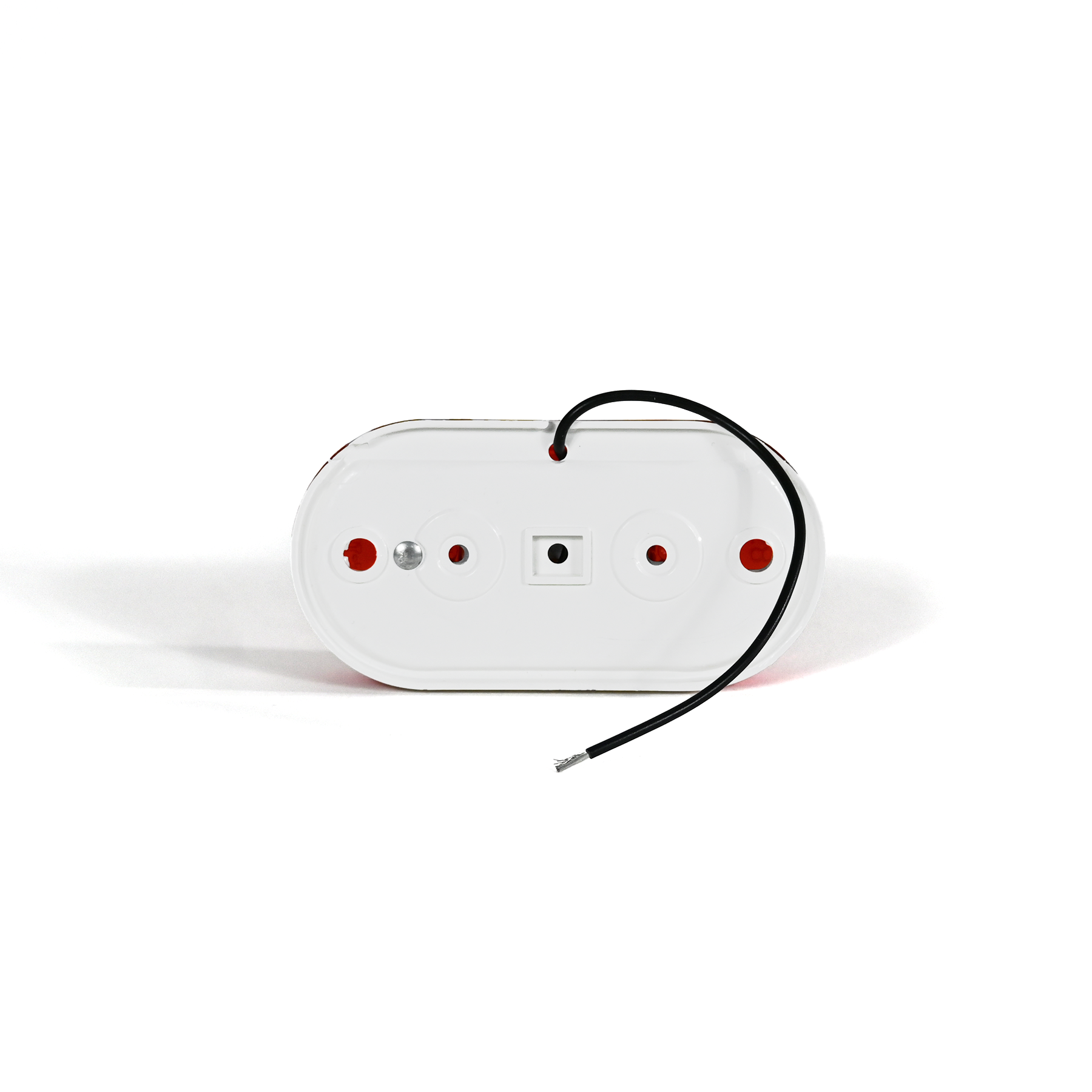 Marker Clearance Light, Yellow Rectangular, 2 Bulb, Bracket Mount Route One Trailers