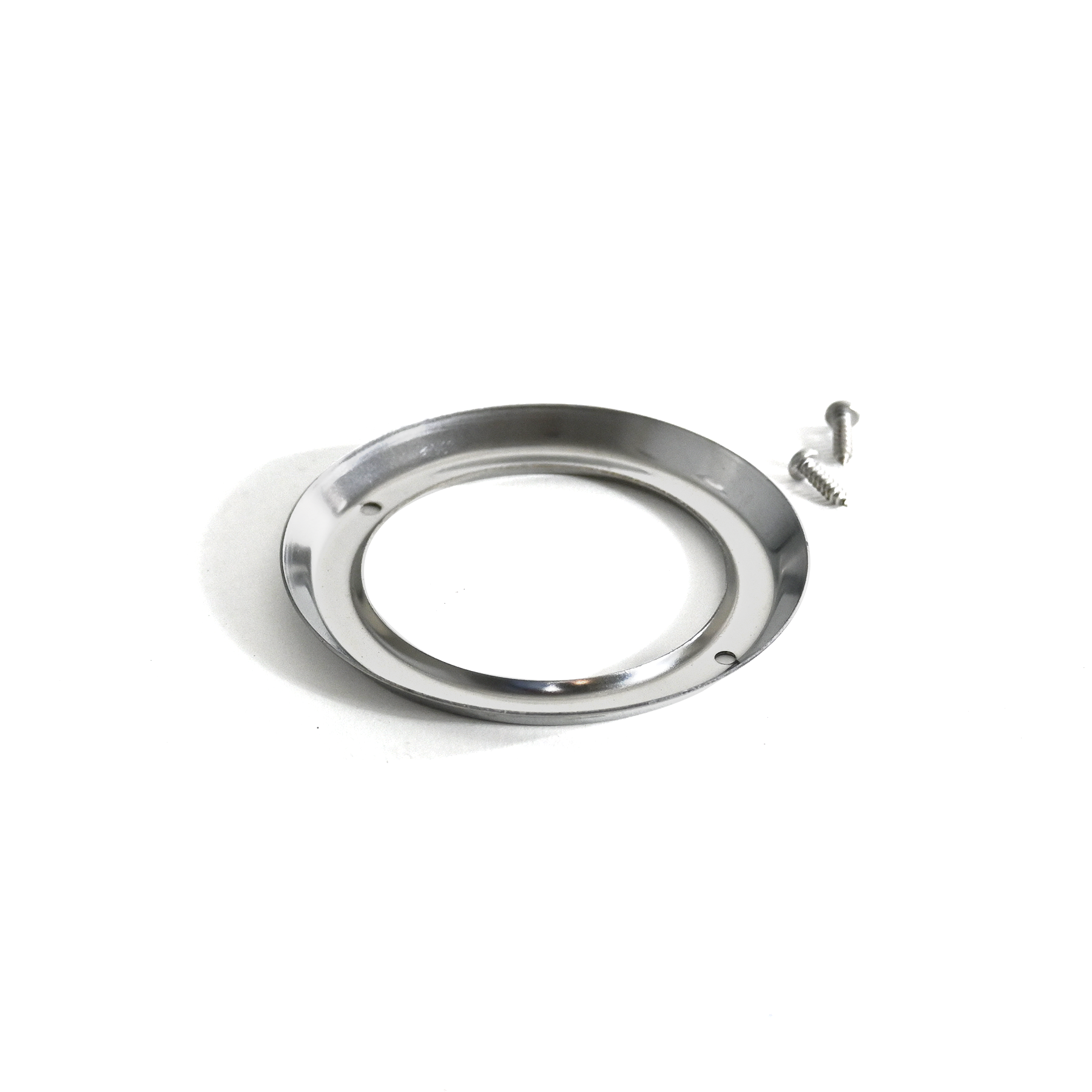 2" Stainless Steel Light Bezel - United Pacific Route One Trailers