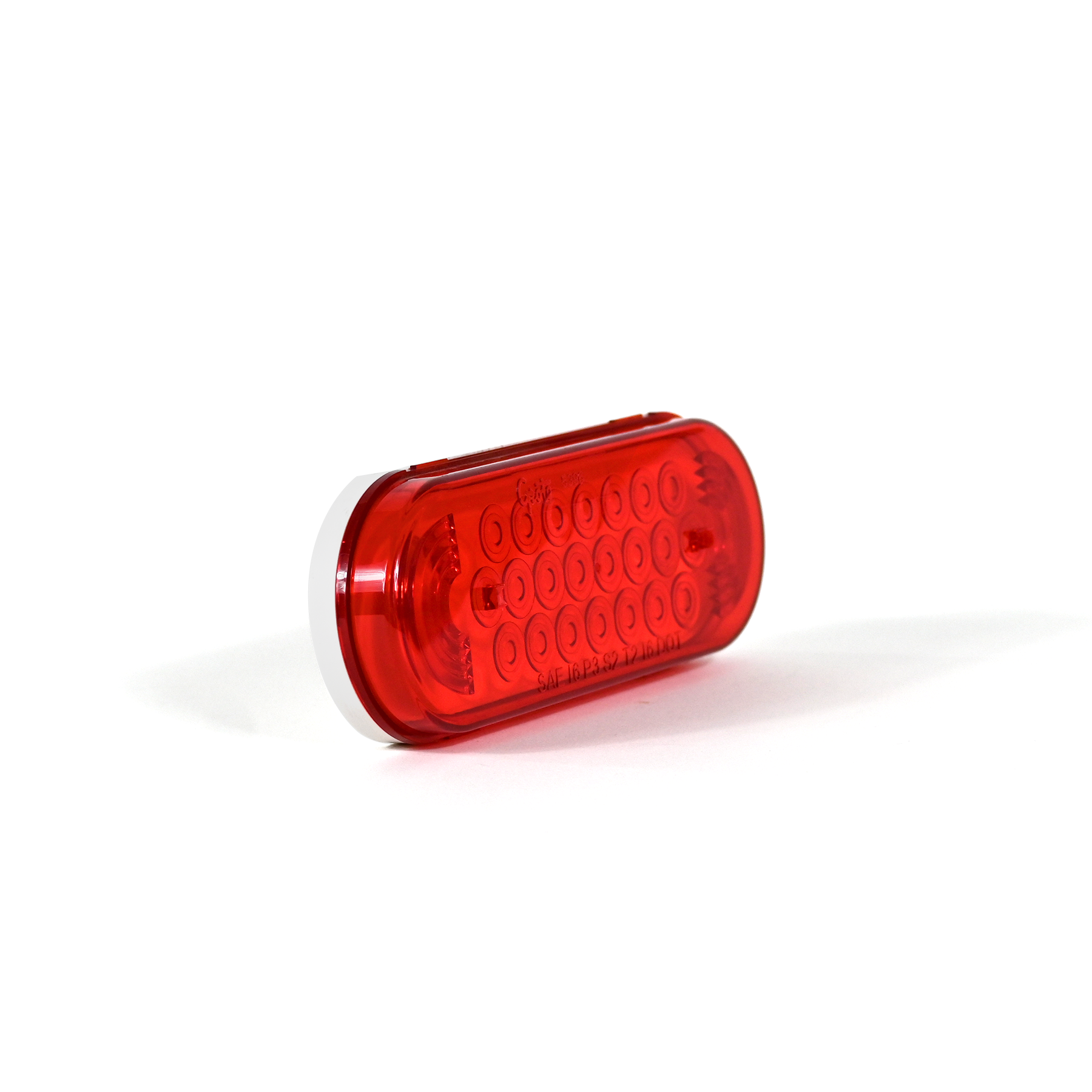 Stop Tail Turn Light Led Red Oval Grote
