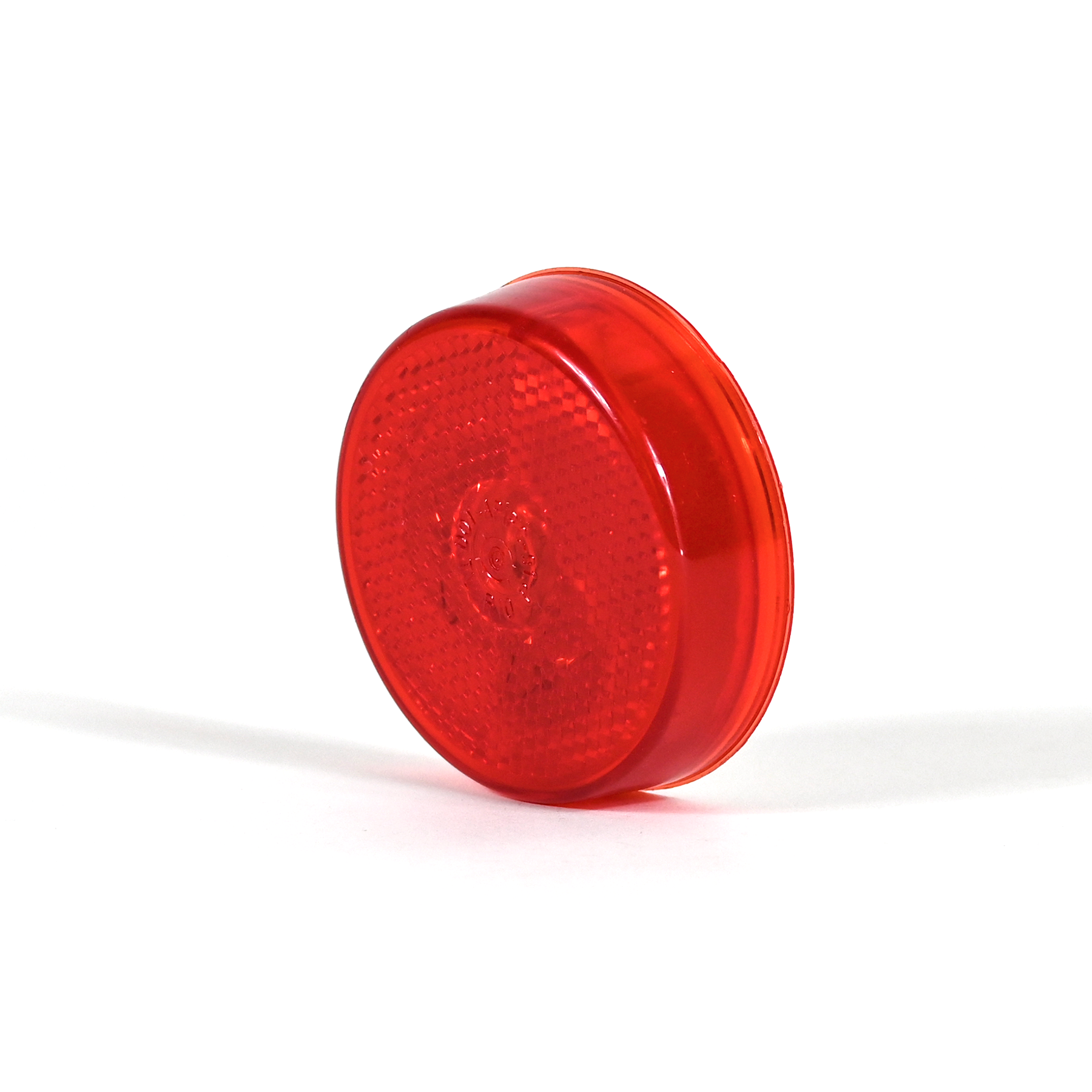 Marker Clearance Light, Reflectorized, Red Round, 1 Bulb Route One Trailers