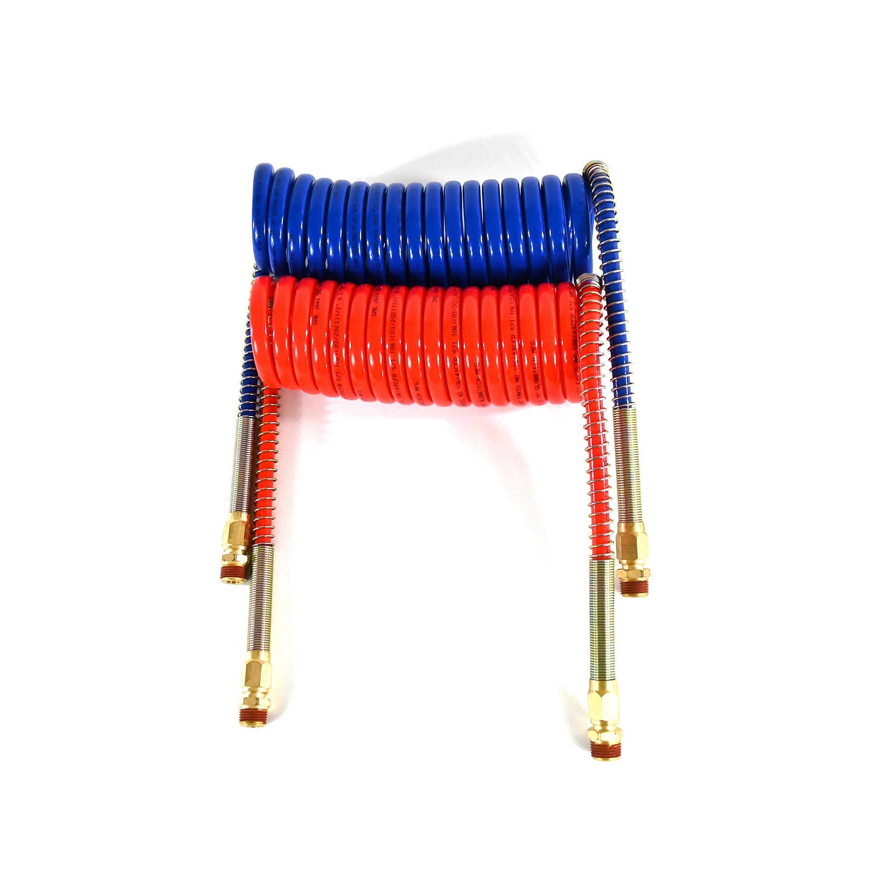 Air Line Coiled Dolly Coiled Airline set BLUE/RED Route One Trailers