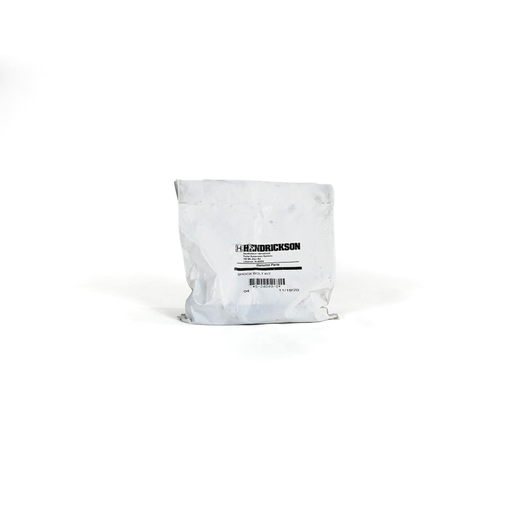 Hendrickson Shock Bolt Kit Route One Trailers