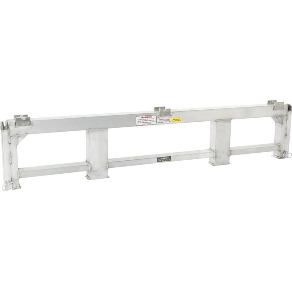 5"L x 100-7/8"W x 26"H Aluminum Load Leveler Bridge - 20,000 lb. Cap Route One Trailers