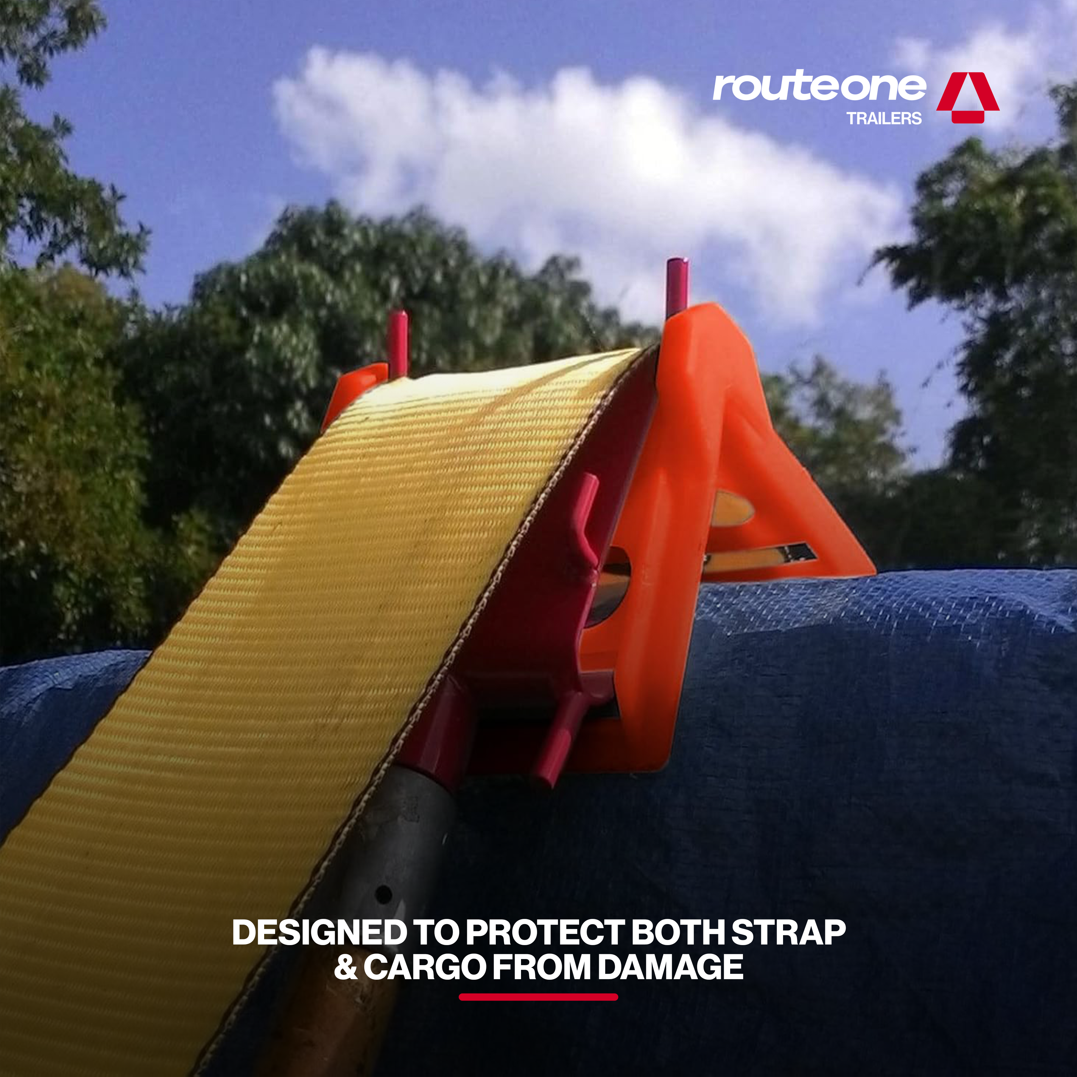 Plastic Corner Protector 4" Route One Trailers