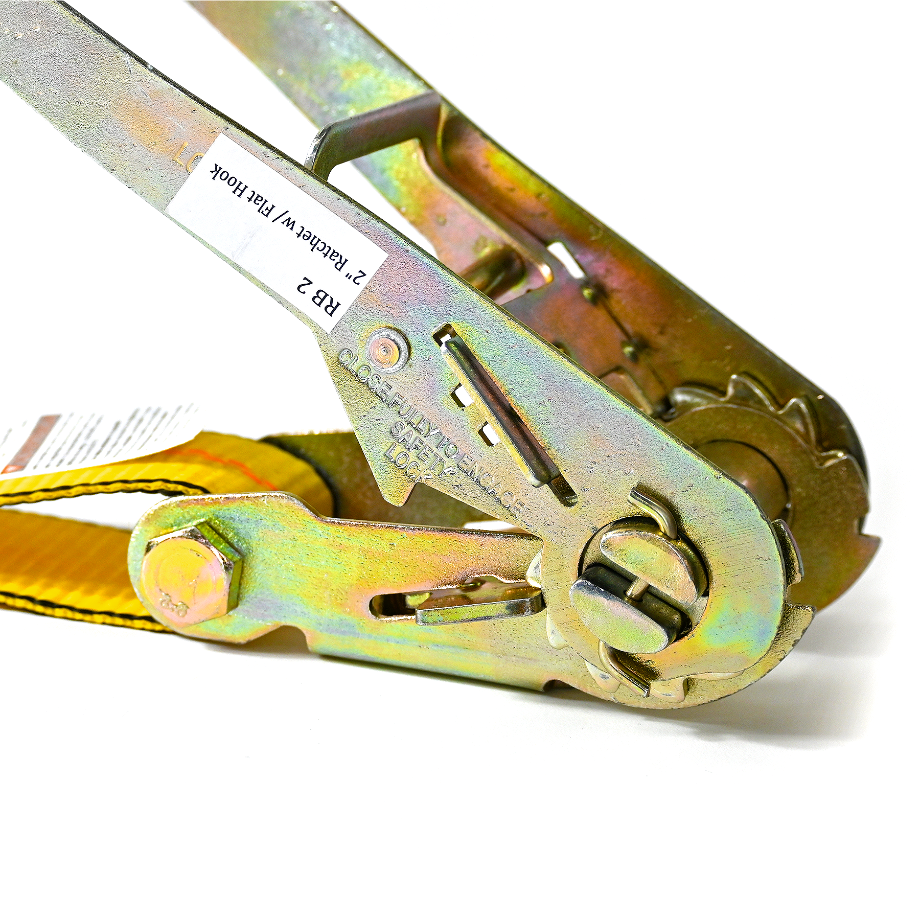 2" Ratchet w Flat Hook