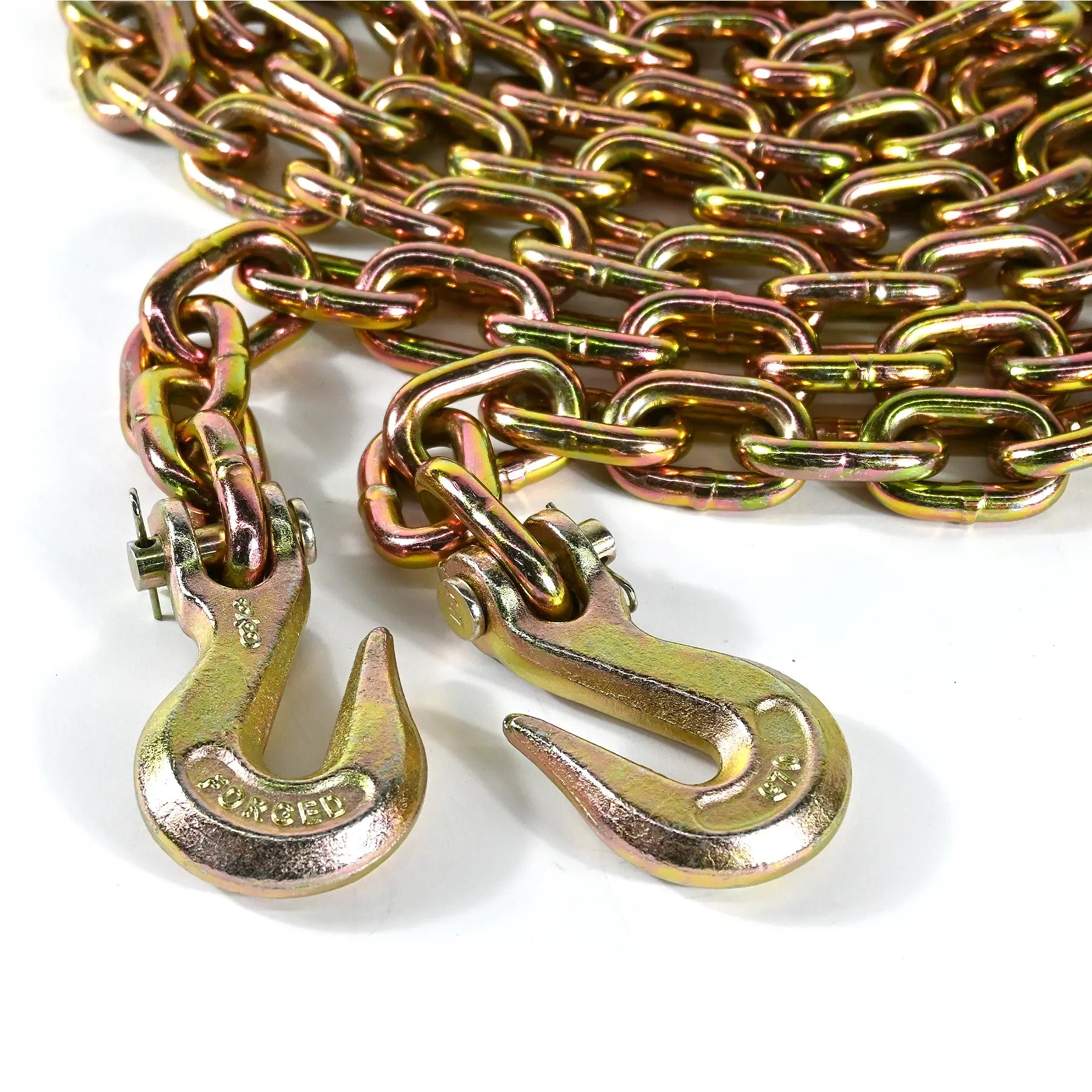 3/8” x 20’ G70 Transport Chain | Flatbed Cargo Control Route One Trailers