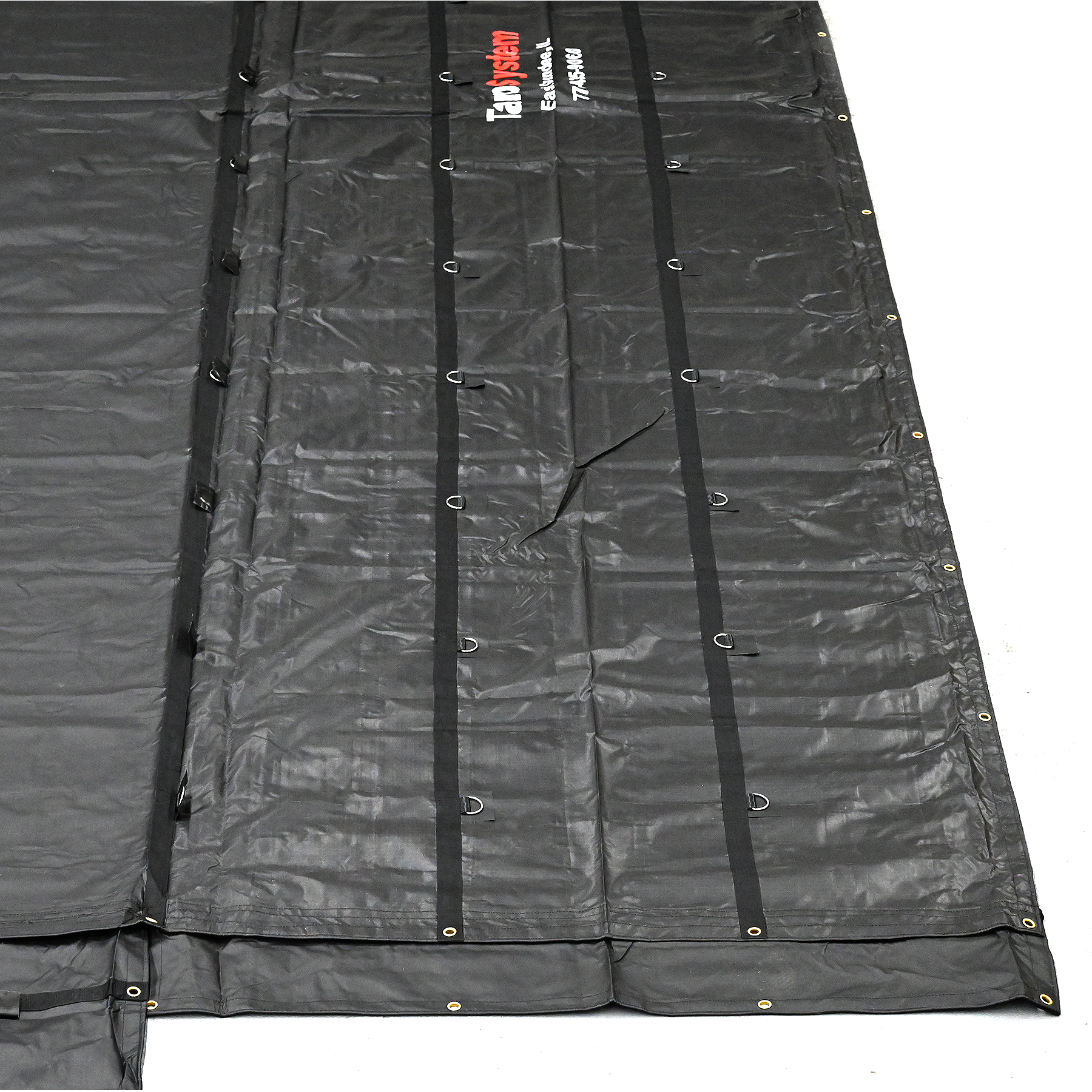 6ft Super Vinyl Lumber Tarp 20’ x 27’ w/ Flap Route One Trailers