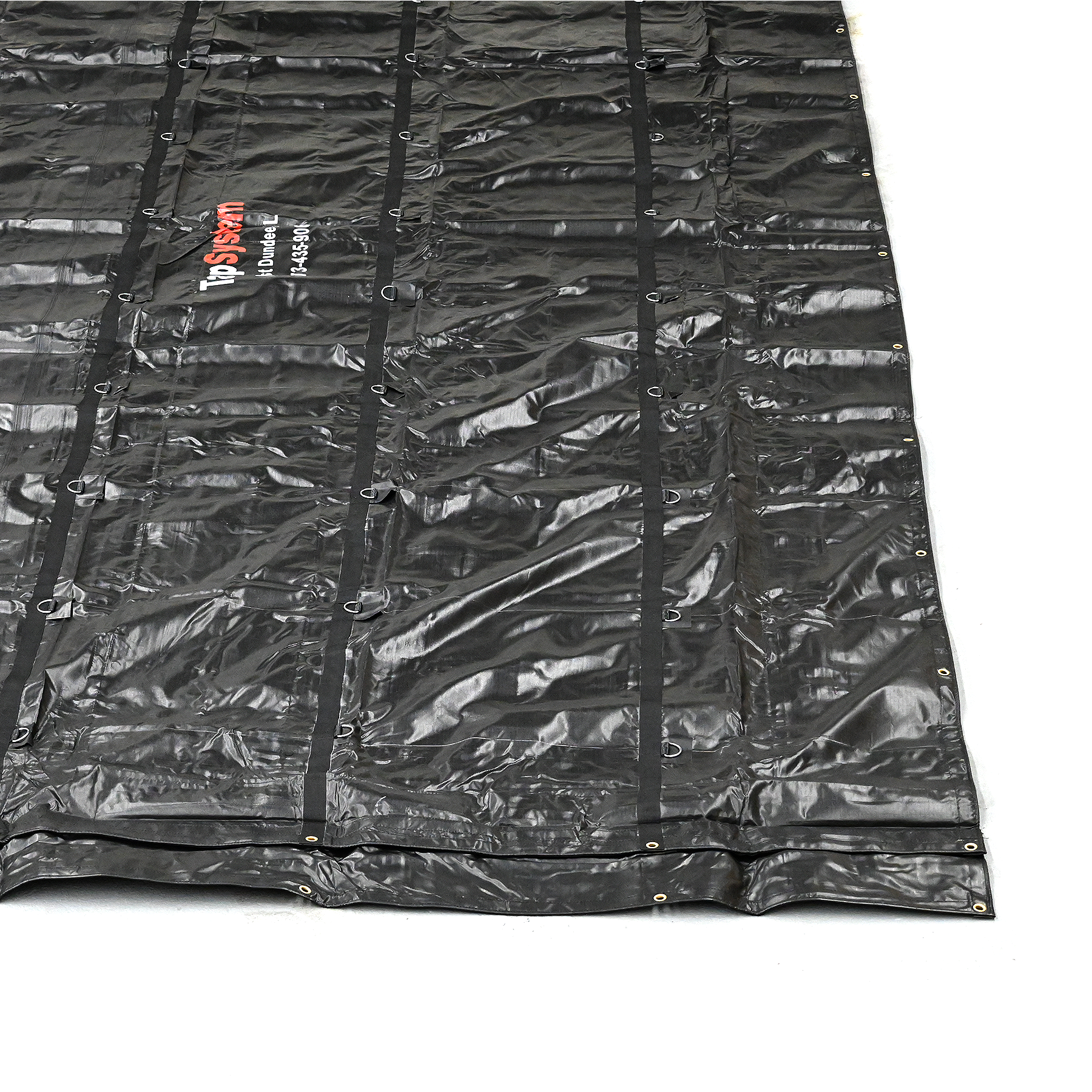 10ft Super Vinyl Lumber Tarp 21’ x 28’ w/ Flap Route One Trailers