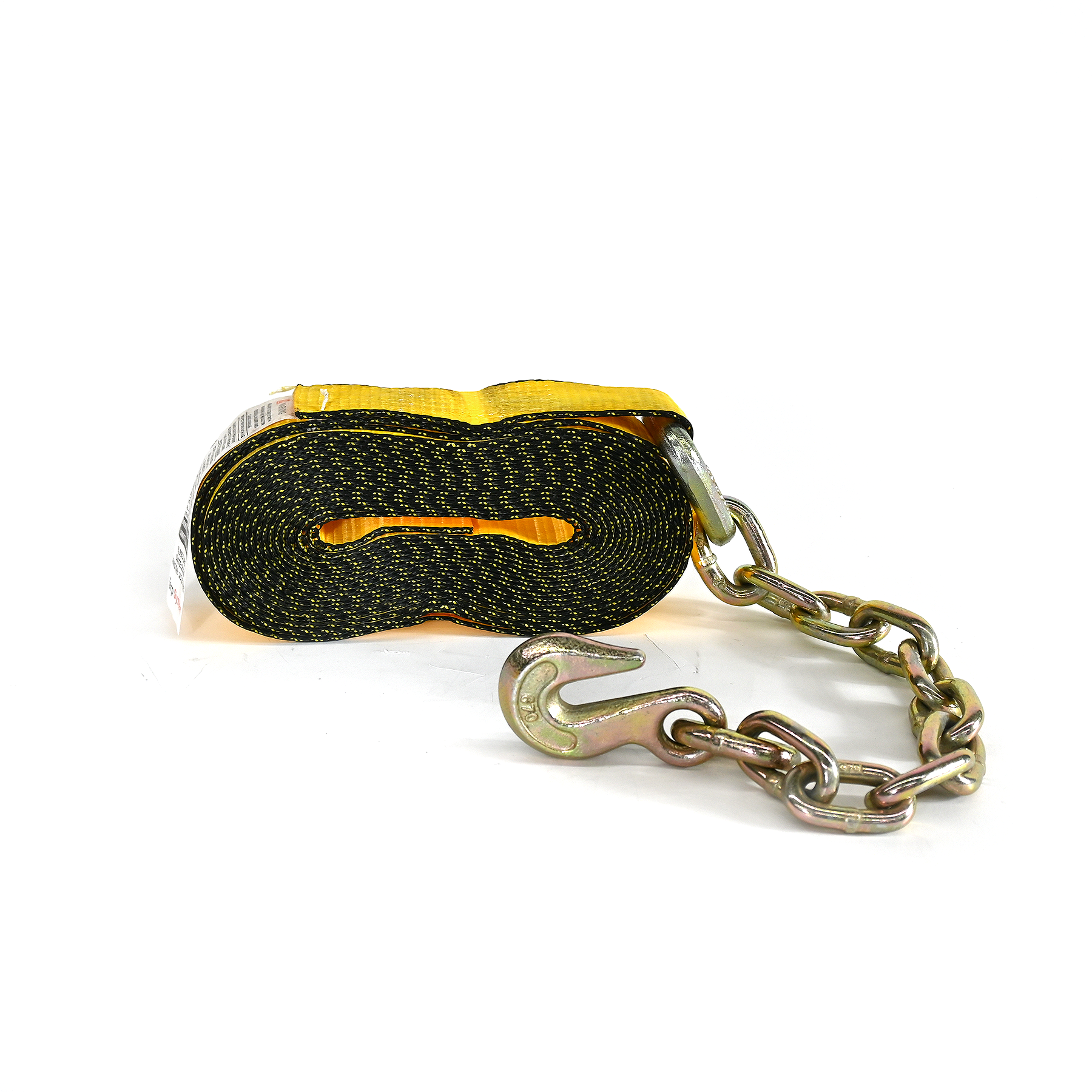 2" x 27' Ratchet Strap w Chain Anchor Tarp System
