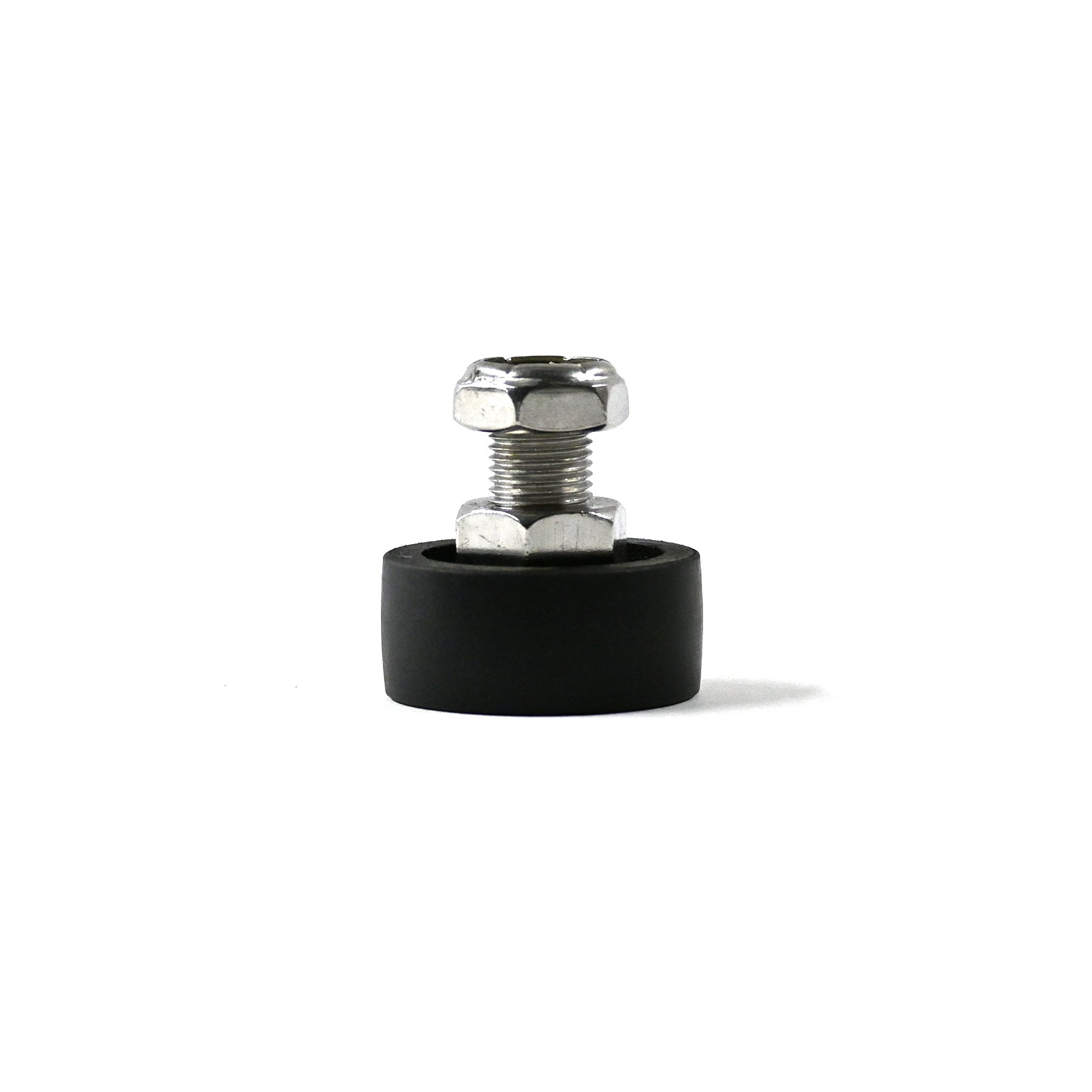 1-1/2" Wheel - Plastic Wheel Assy w/ bolt and nut - Small 1.5" Route One Trailers