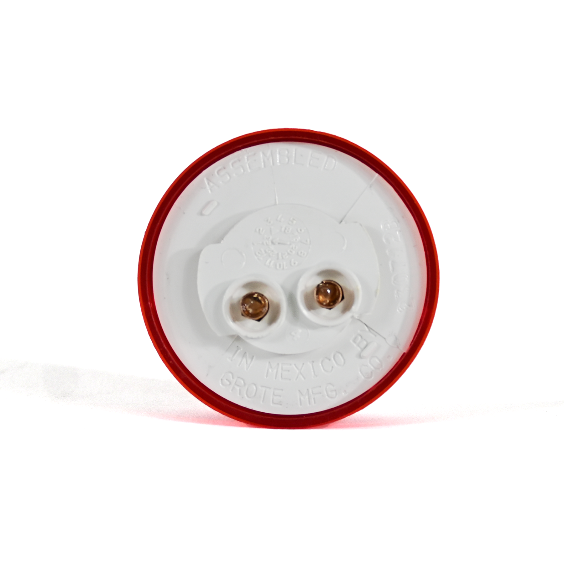 Clearance / marker Light 2" Red Round Grote 9-Diode