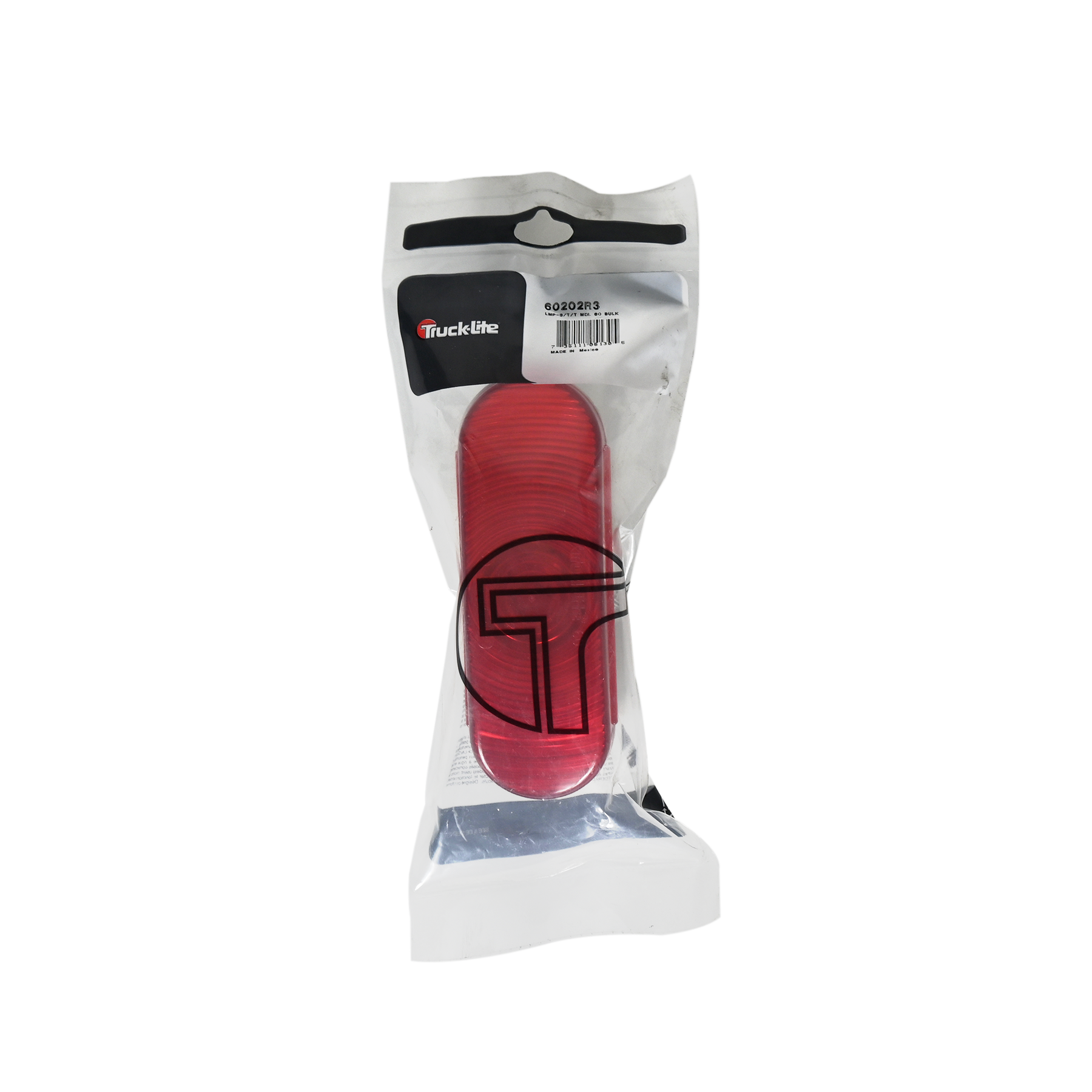 Stop/Tail Light, Red Oval, 1 Bulb Route One Trailers