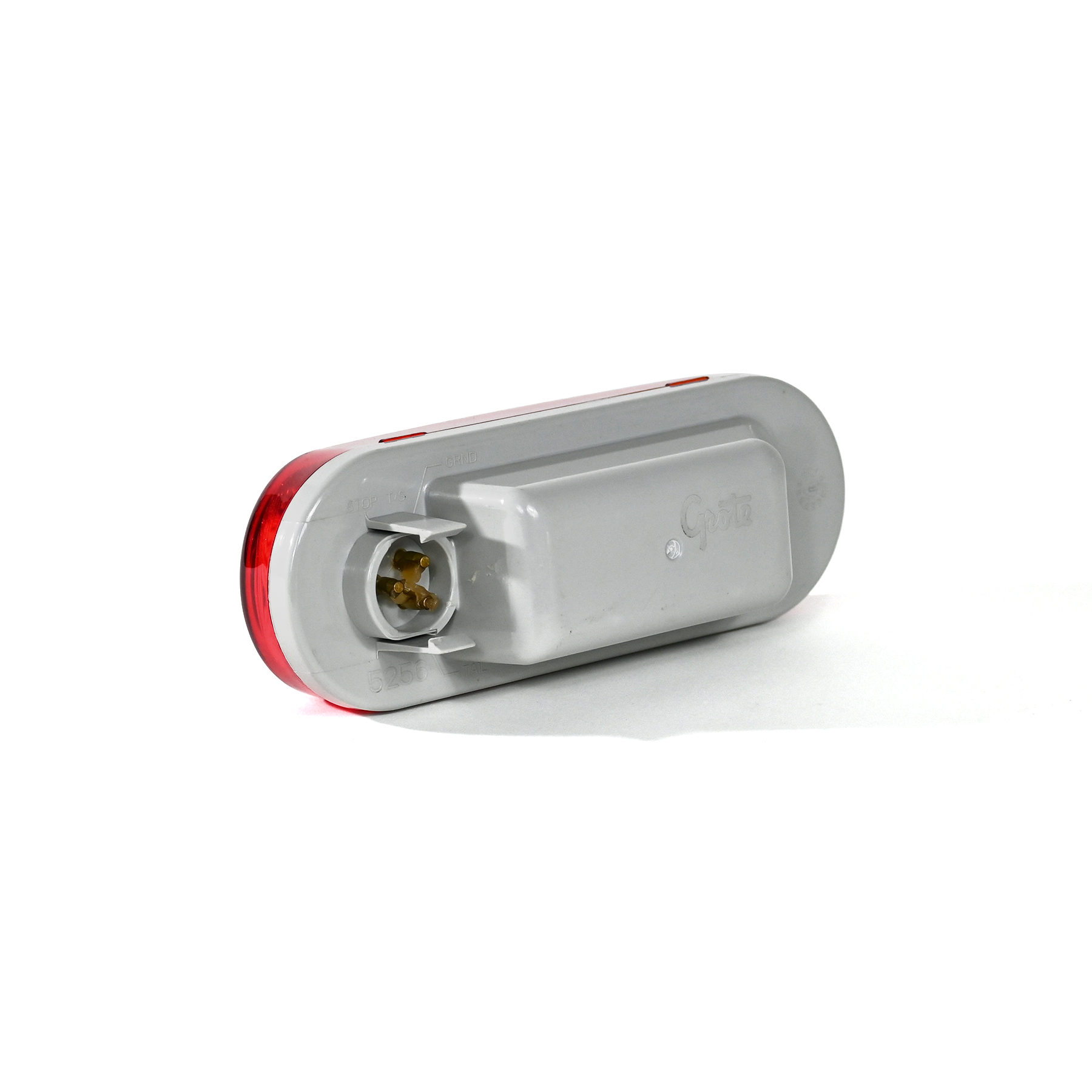 Stop Turn Light Oval Red Male Pin Grote Route One Trailers