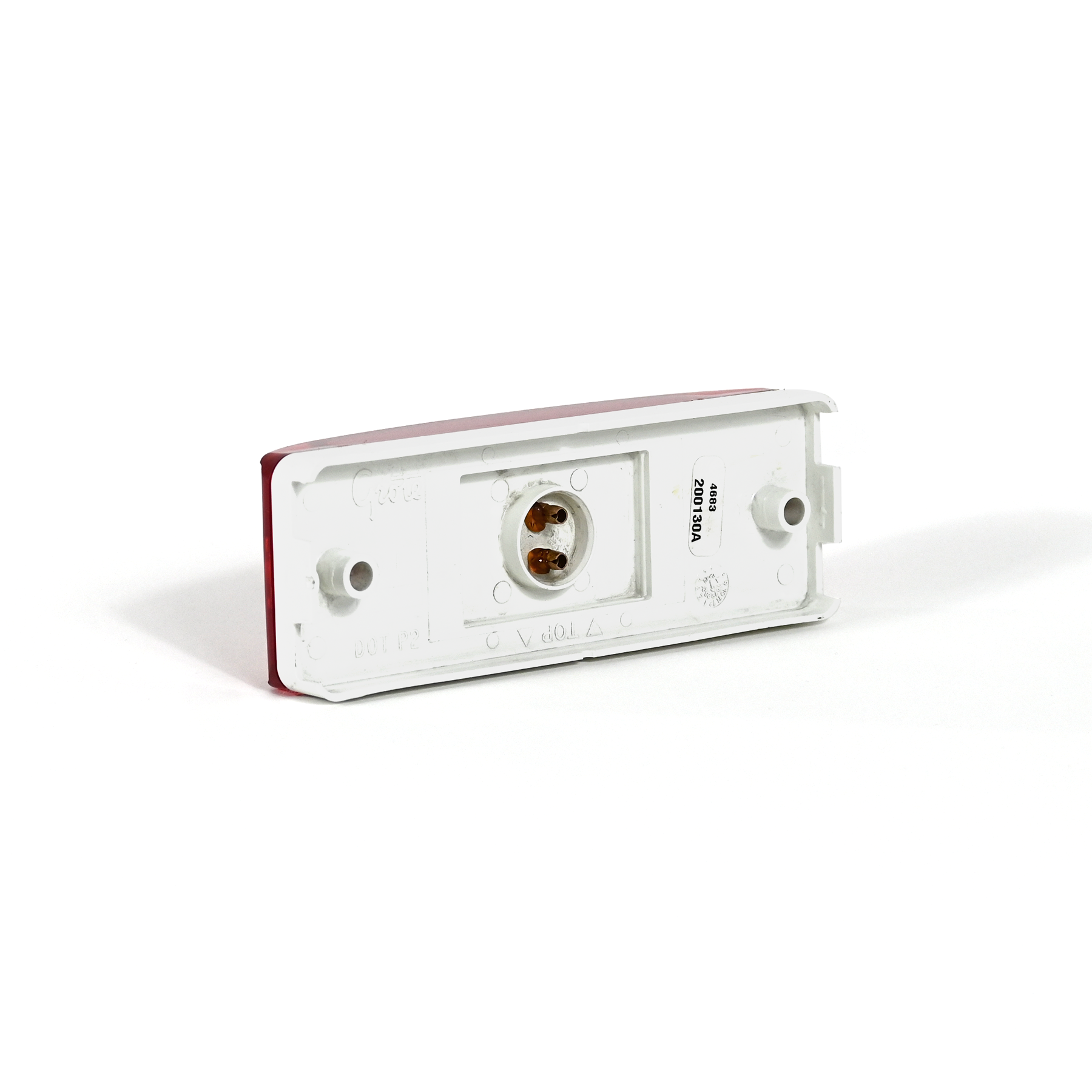 Lights:Marker / Clearance Lamp Yellow Rectangular Grote