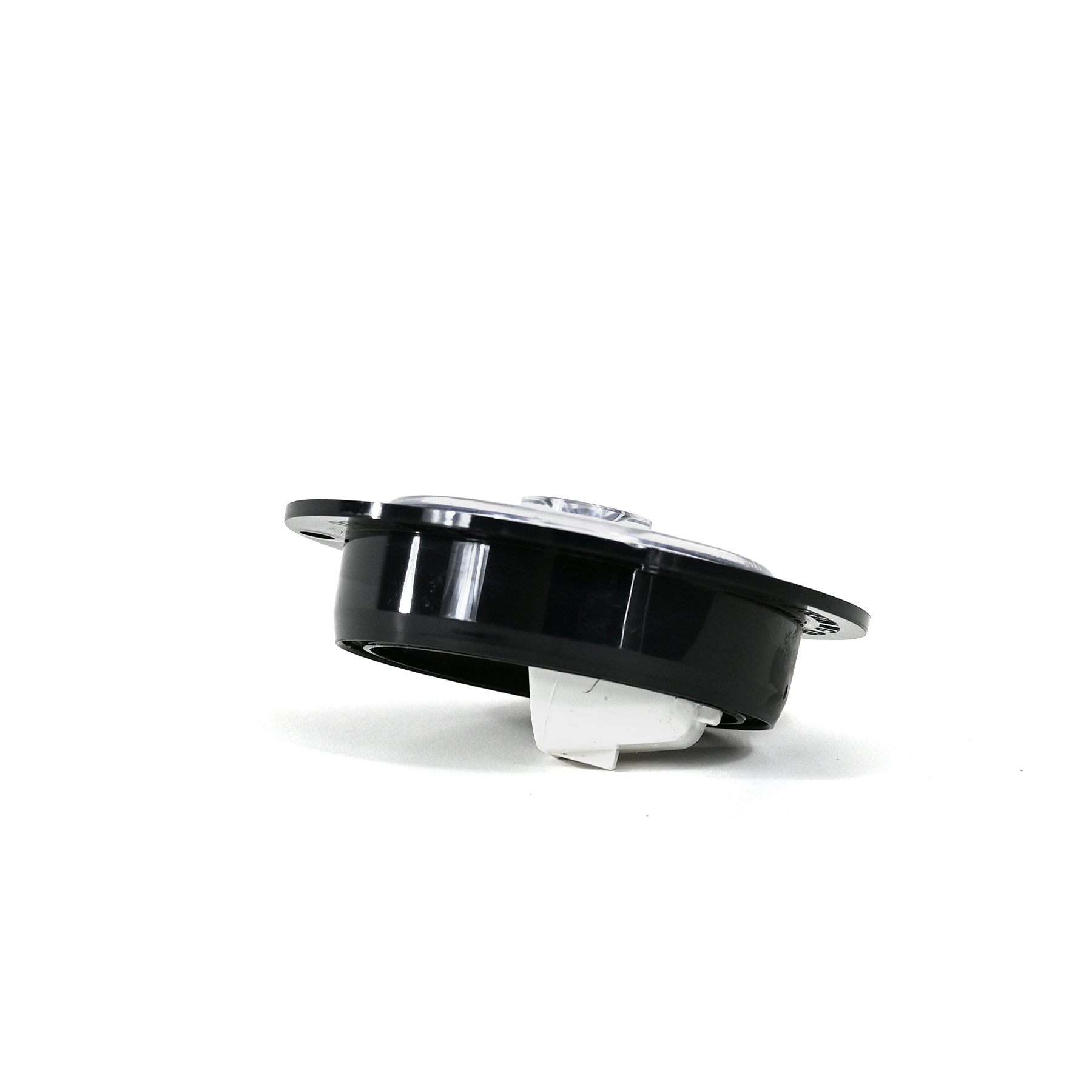 Peterson / Reitnouer Clear Lens Round Red Light 2.5" Marker/Clearance w/ Flange