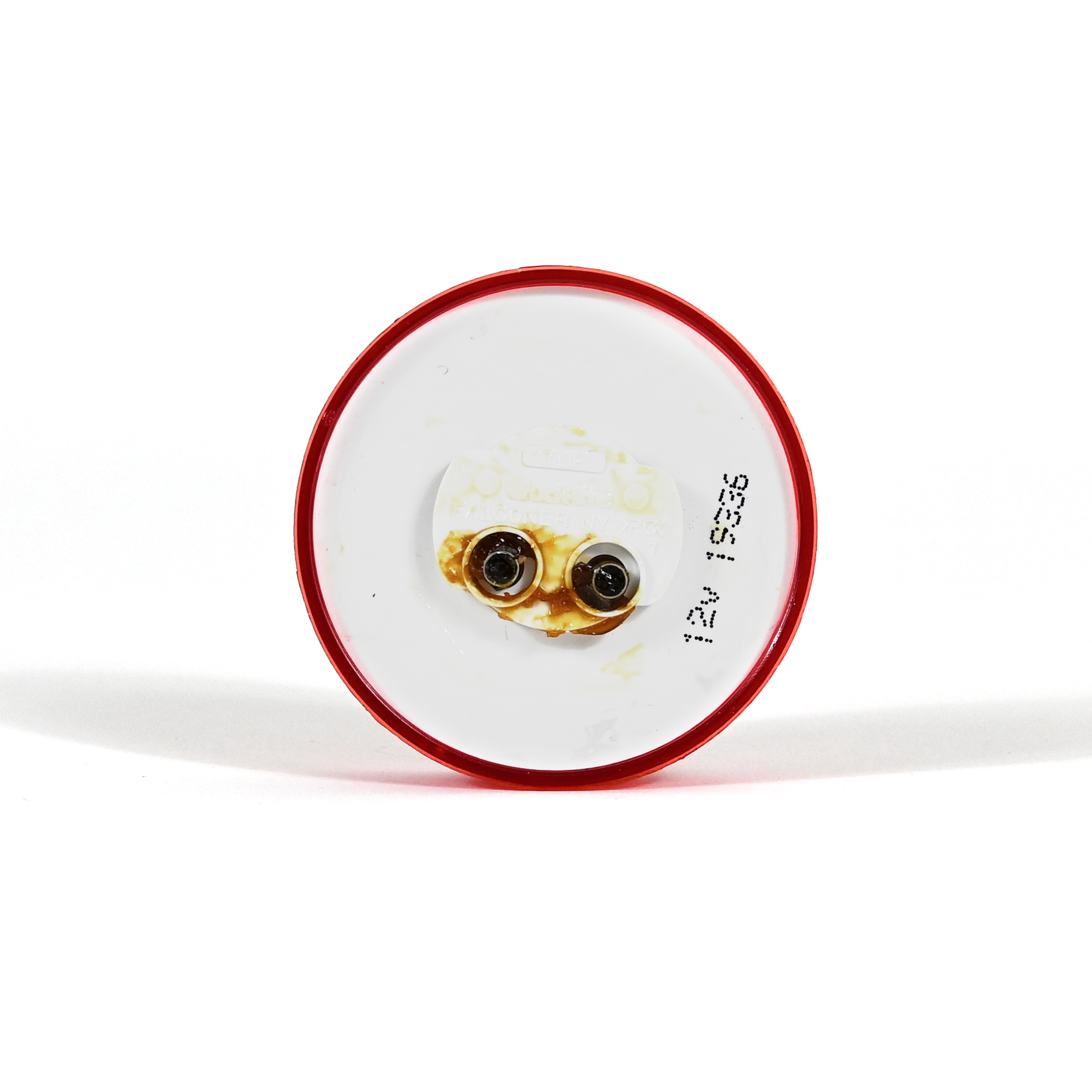 Marker Clearance Light, Reflectorized, Red Round, 1 Bulb Route One Trailers