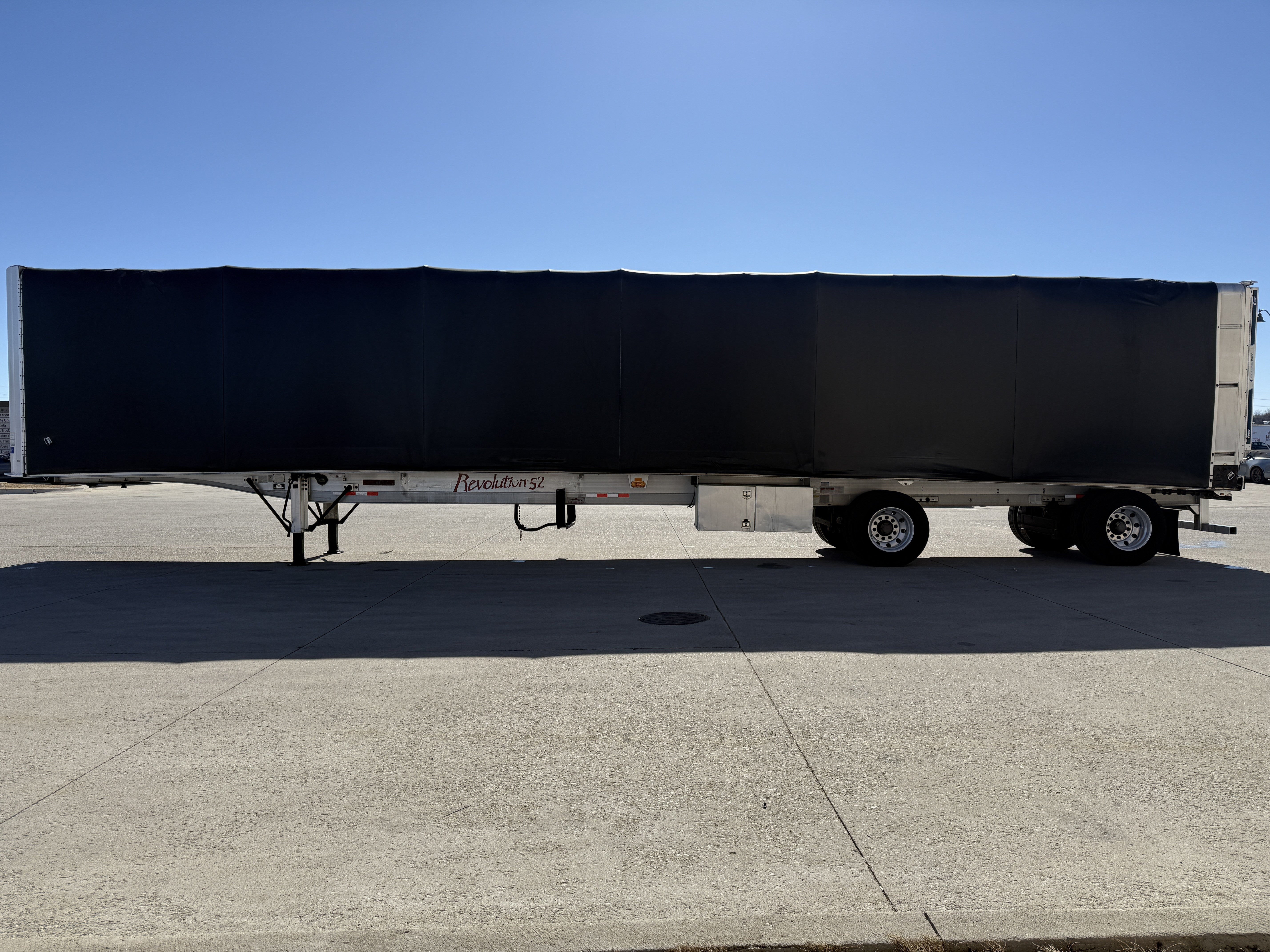 2016 Fontaine Flatbed Conestoga 53’