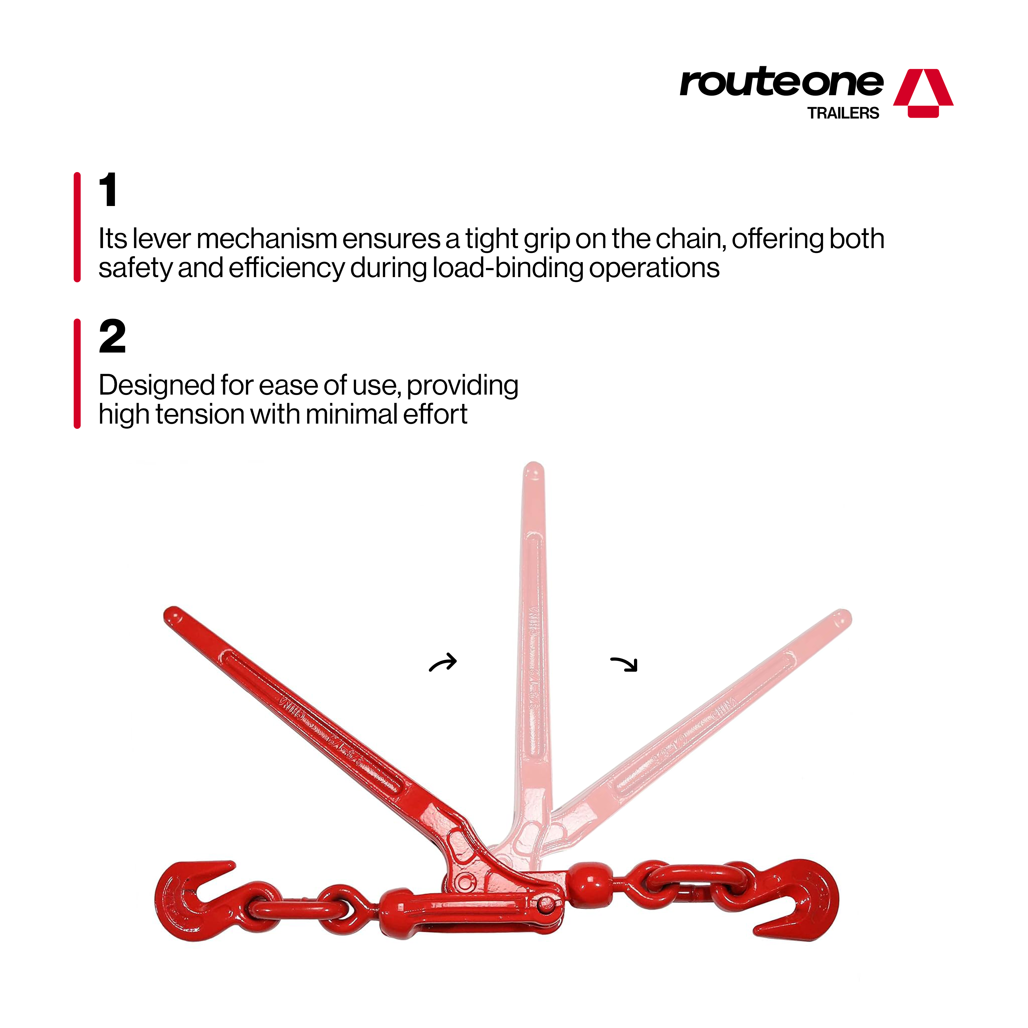 3/8" - 1/2" Chain Binder Lever Style