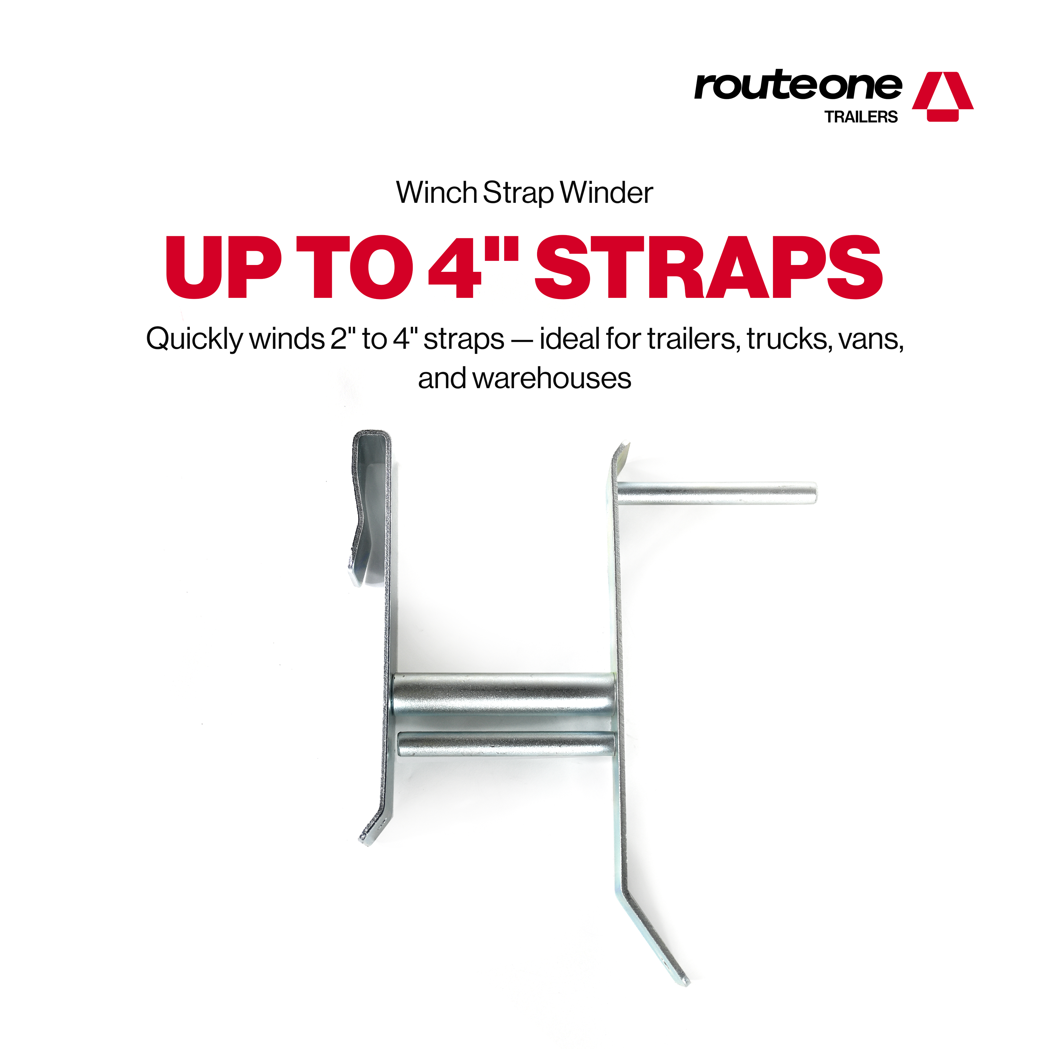 Winch Strap Winder Side Rail