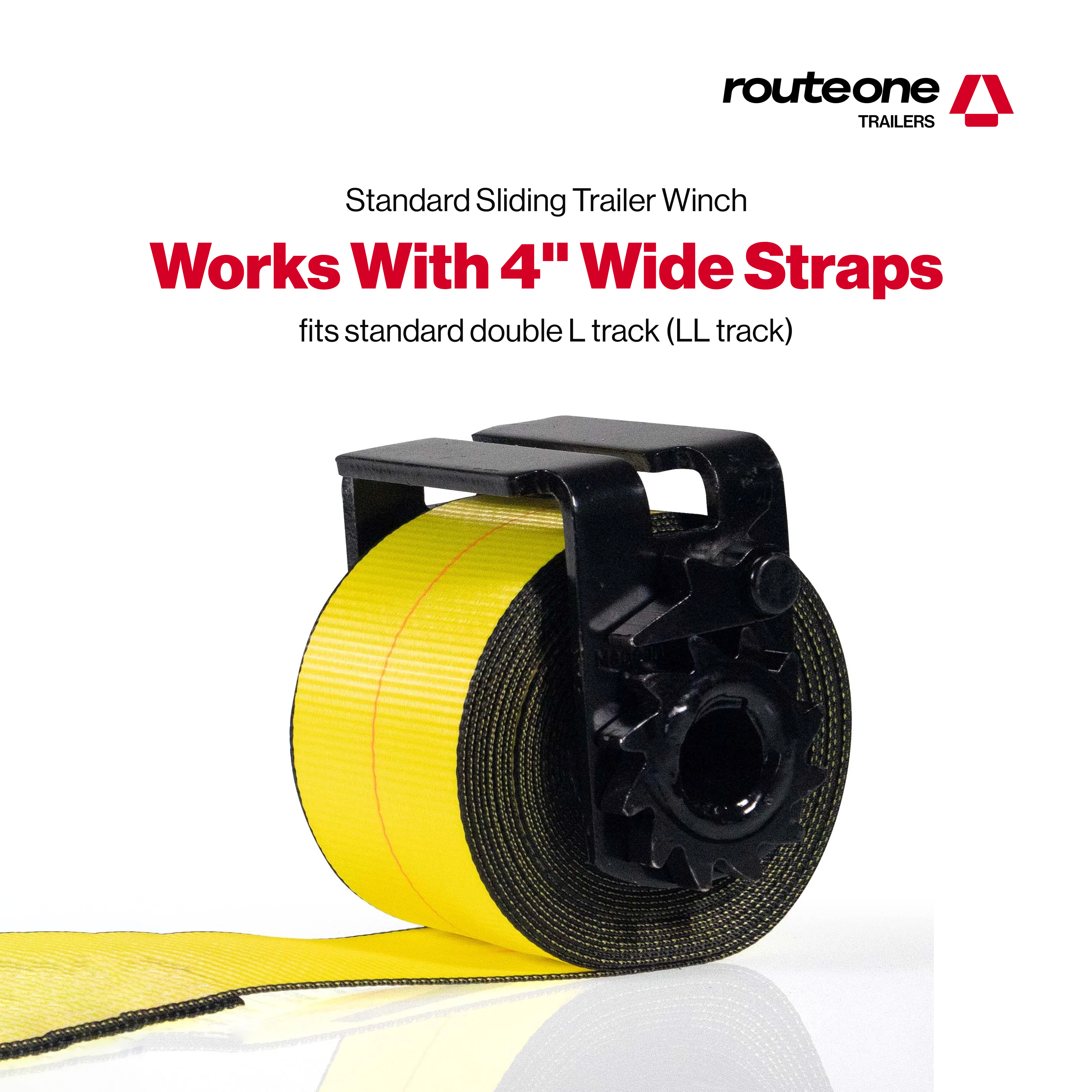 Double LL Sliding Winch FW6 Route One Trailers