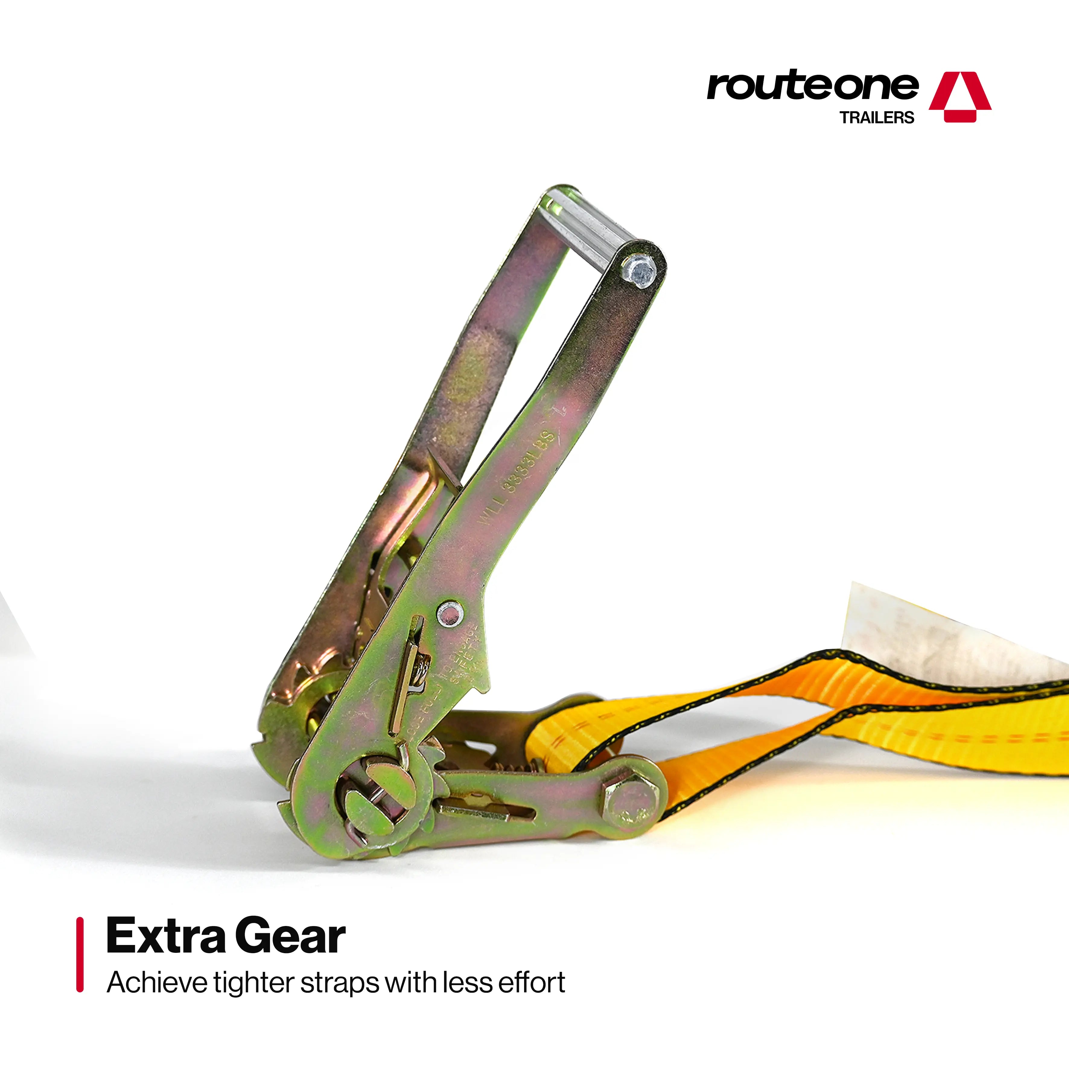 4” Flat Hook Ratchet – No Strap | Flatbed Cargo Tie Down Route One Trailers