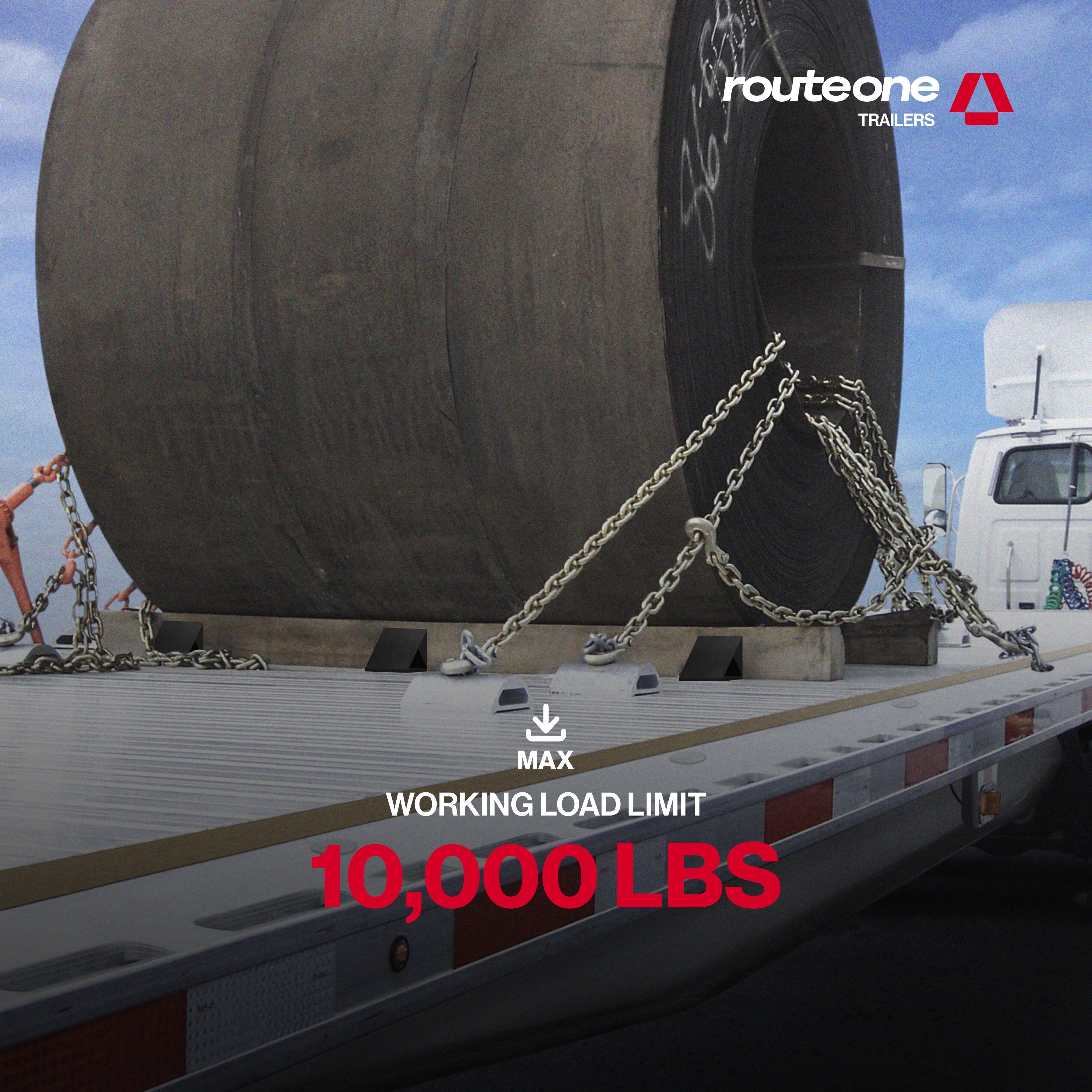 Coil Rack 33" x 3" Route One Trailers