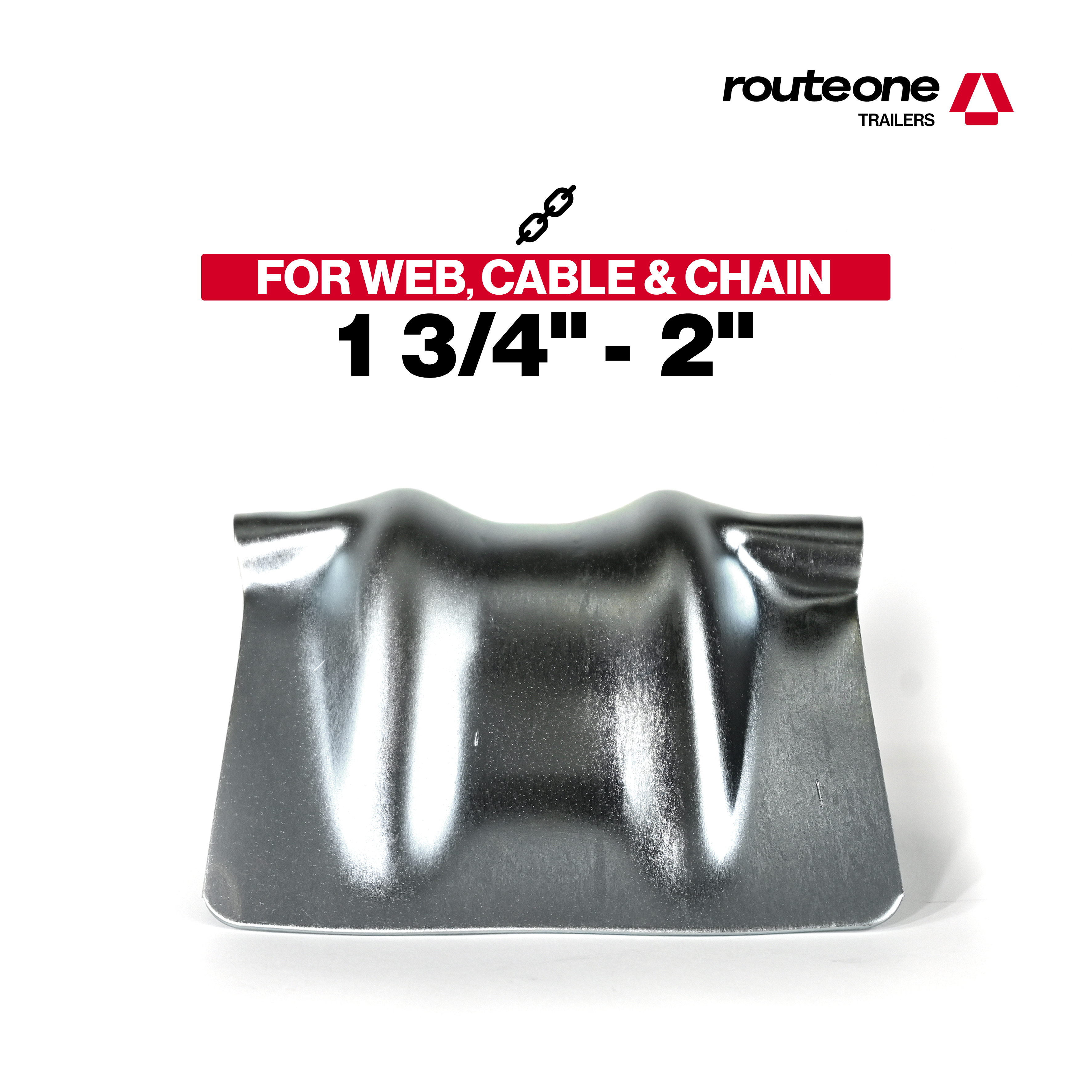 Steel Corner Protector 6" x 4" Route One Trailers