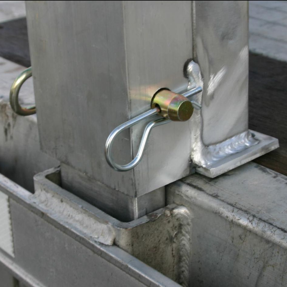 5"L x 100-7/8"W x 26"H Aluminum Load Leveler Bridge - 20,000 lb. Cap Route One Trailers