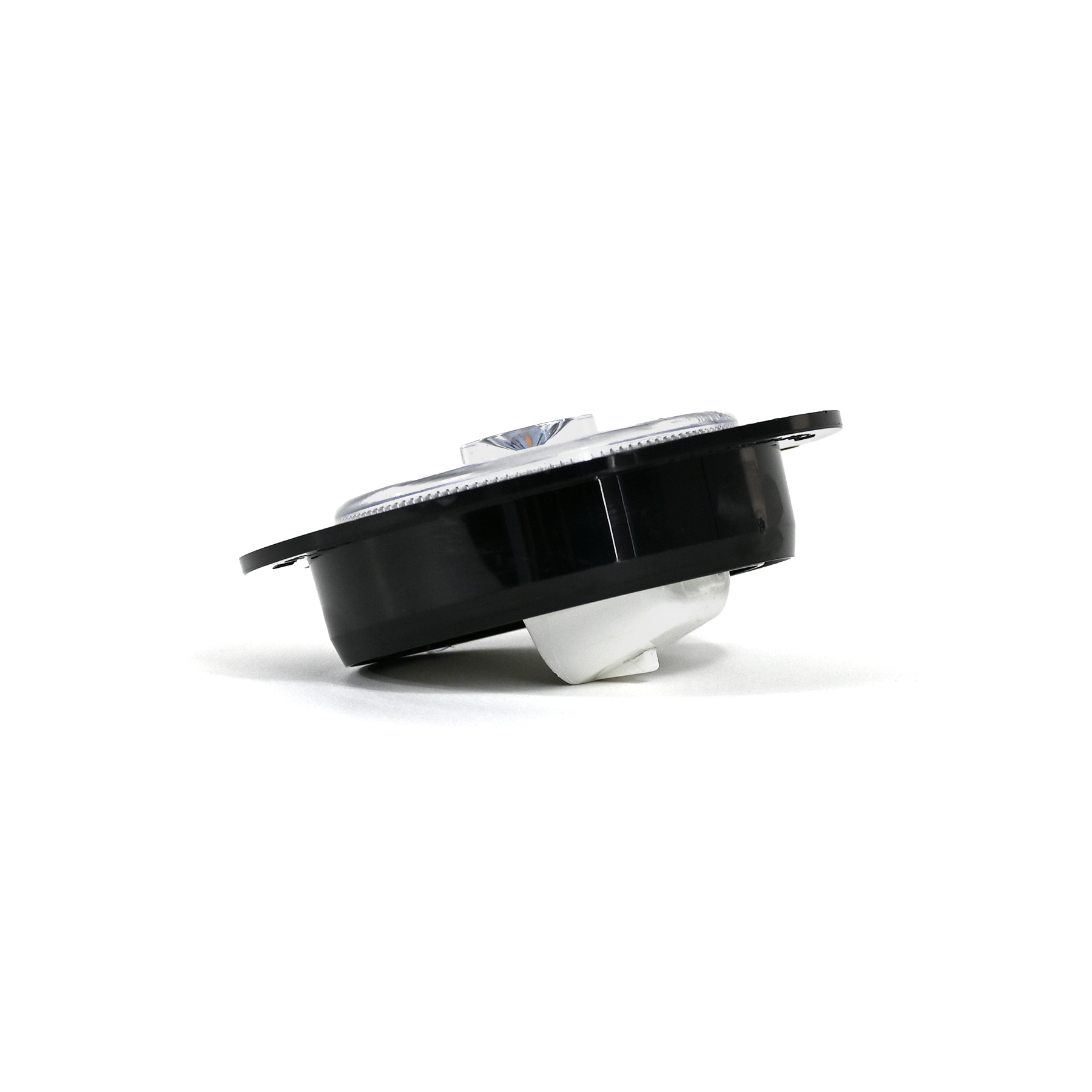 Peterson / Reitnouer Clear Lens Round Amber Light 2.5" Marker/Clearance w/ Flange - (Previously: M193FCA) Route One Trailers