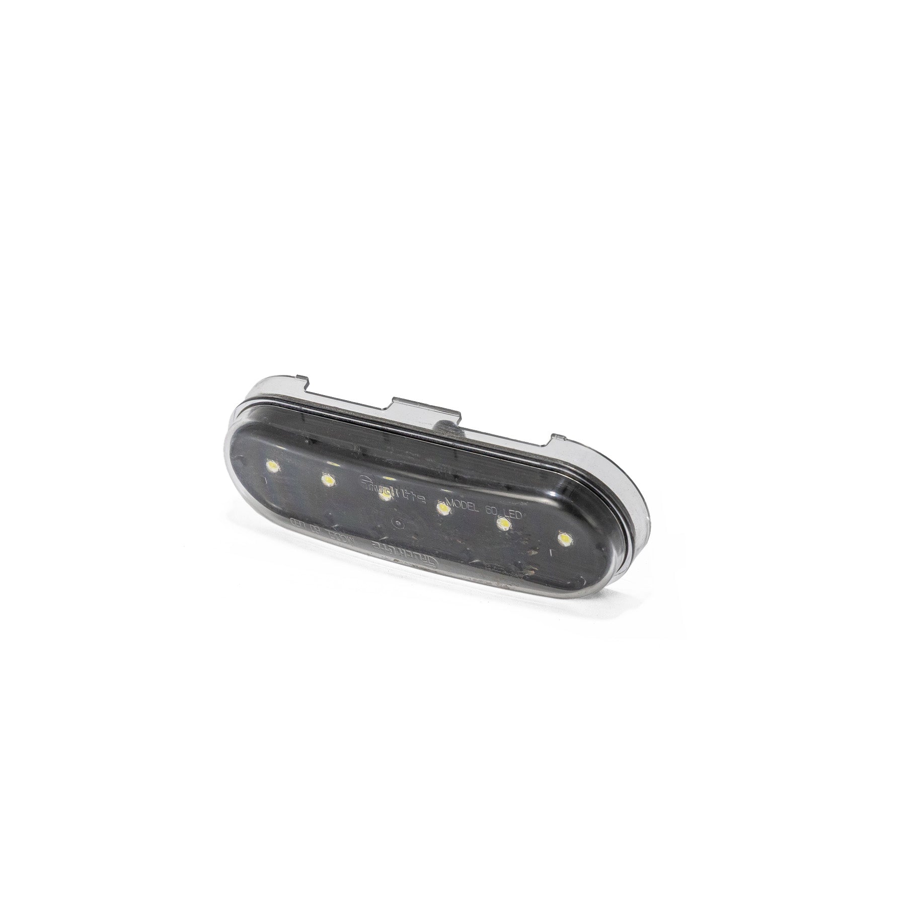 Truck-lite 6" White Oval Work Light - 60 Series - 12V - Load Light for Carhauler Route One Trailers