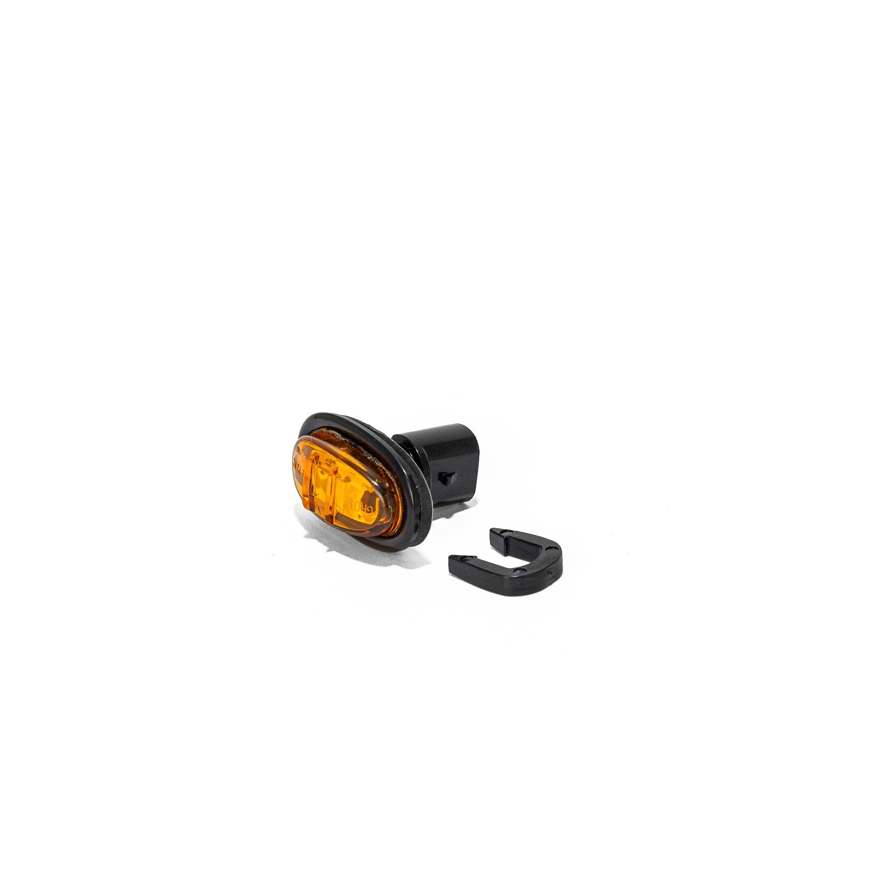 Grote Oval Small Yellow Control Marker / Clearance Light - Amber Route One Trailers