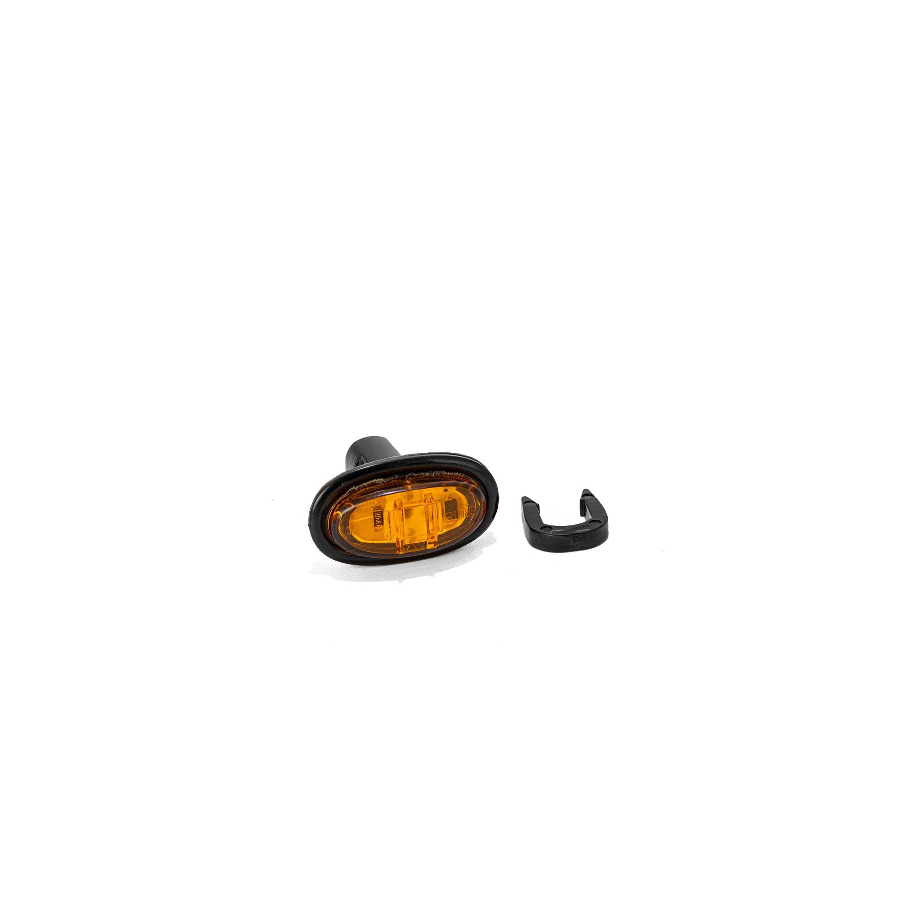 Grote Oval Small Yellow Control Marker / Clearance Light - Amber Route One Trailers