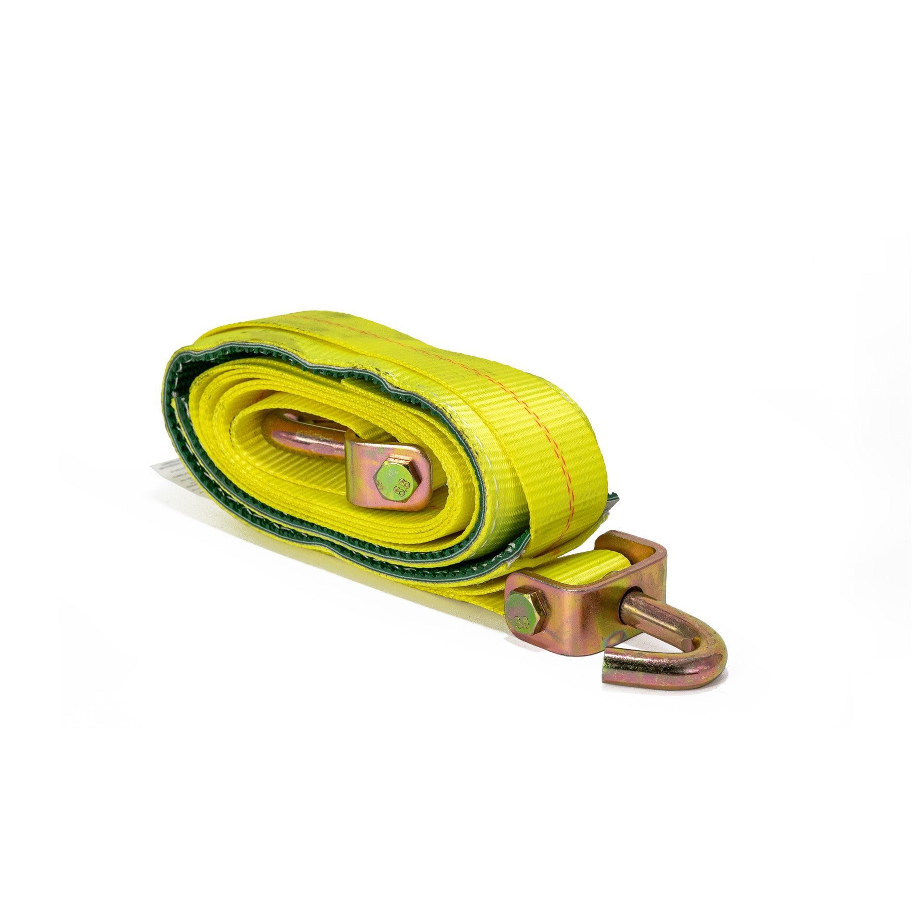 2" x 14" Tire Wheel Strap - Swivel J Hooks