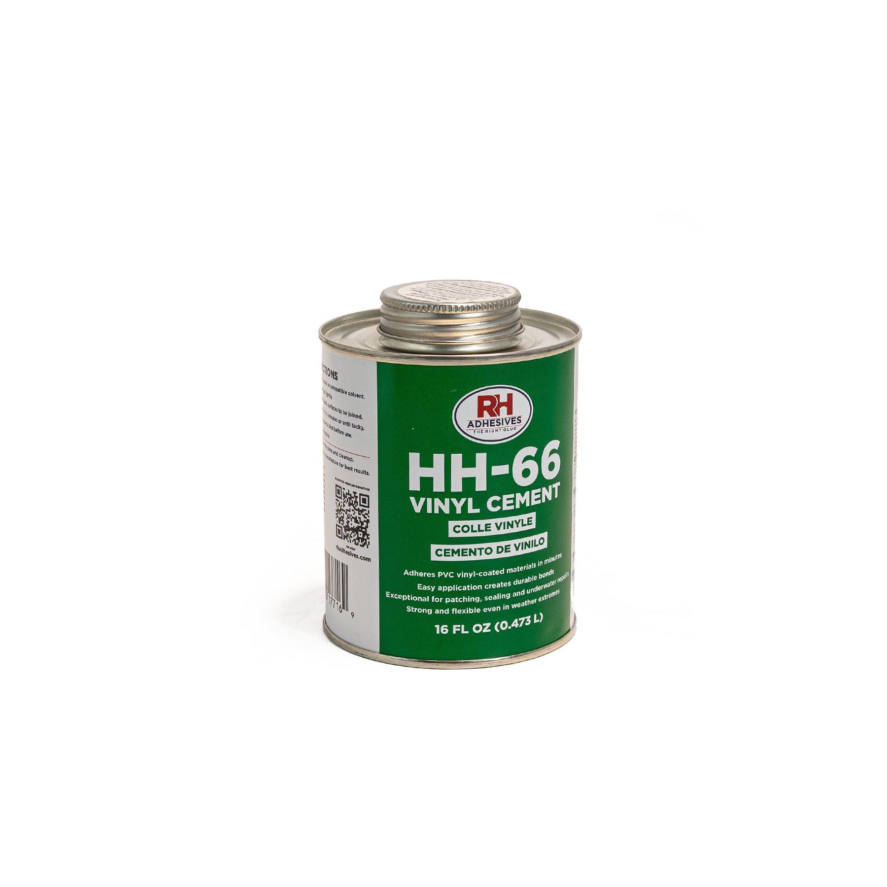 RH Adhesive - Vinyl Cement Glue - 16oz Pint