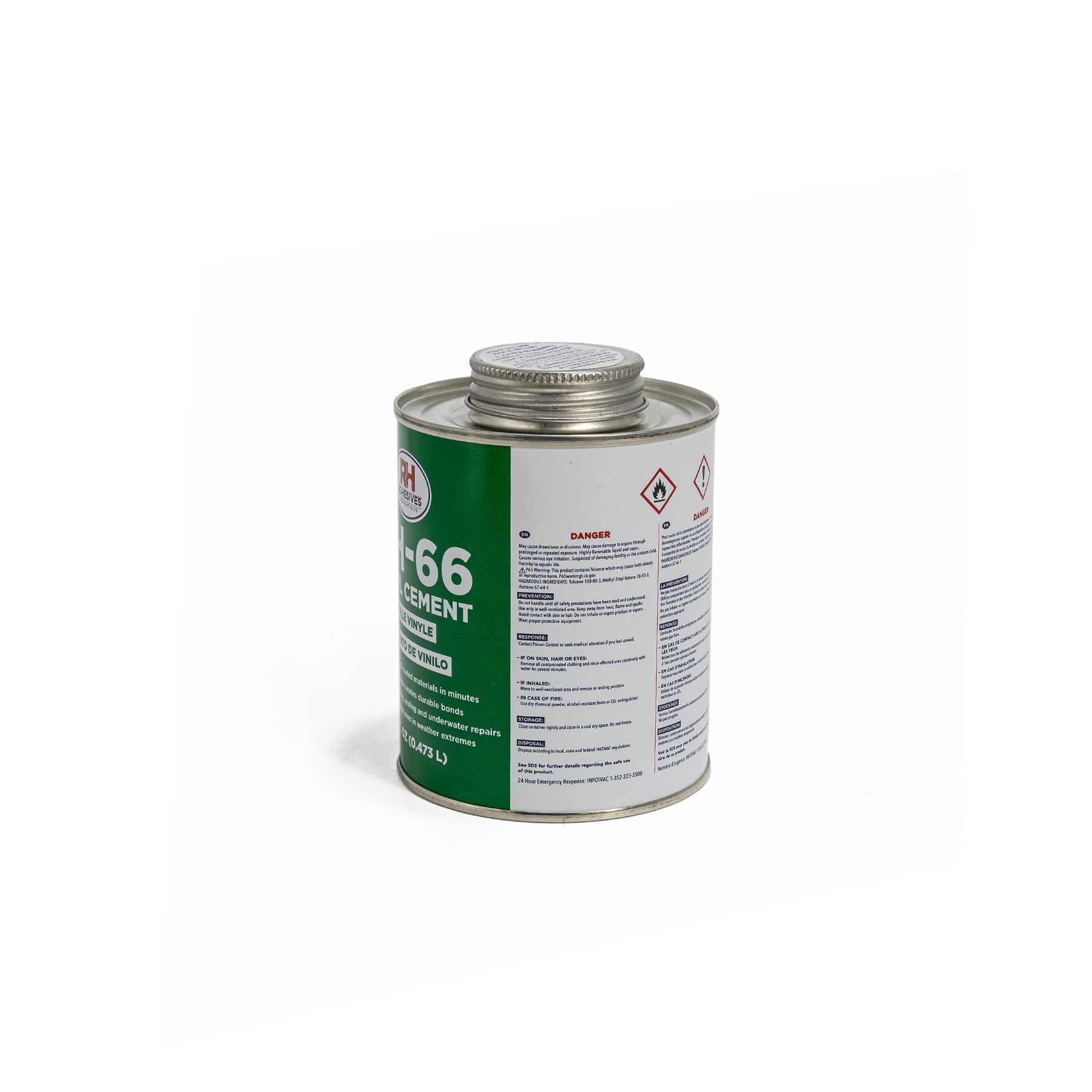 RH Adhesive - Vinyl Cement Glue - 16oz Pint Route One Trailers
