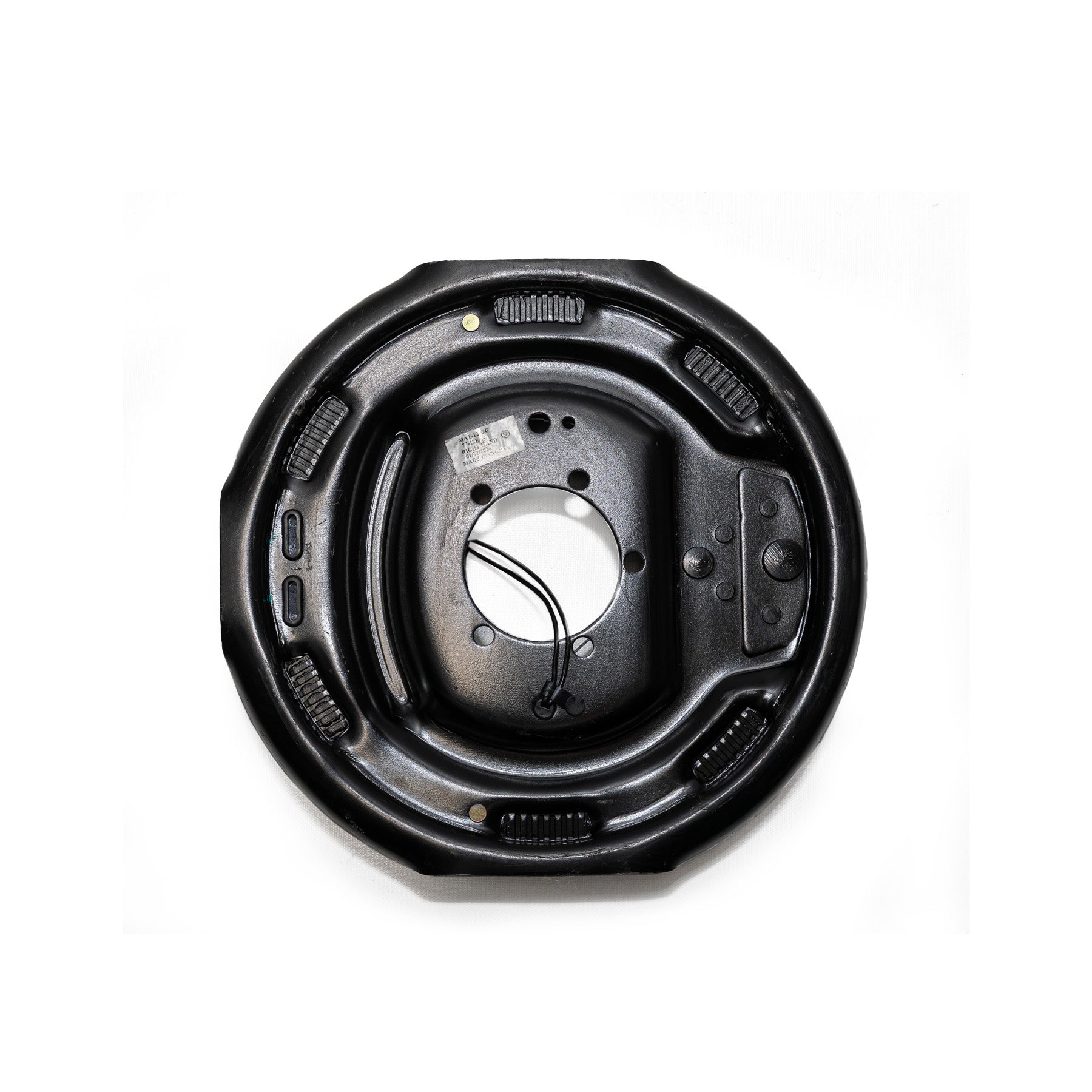 7K 12-inch electric brake for 7,000-lb axles, right hand, Self adjusting Route One Trailers