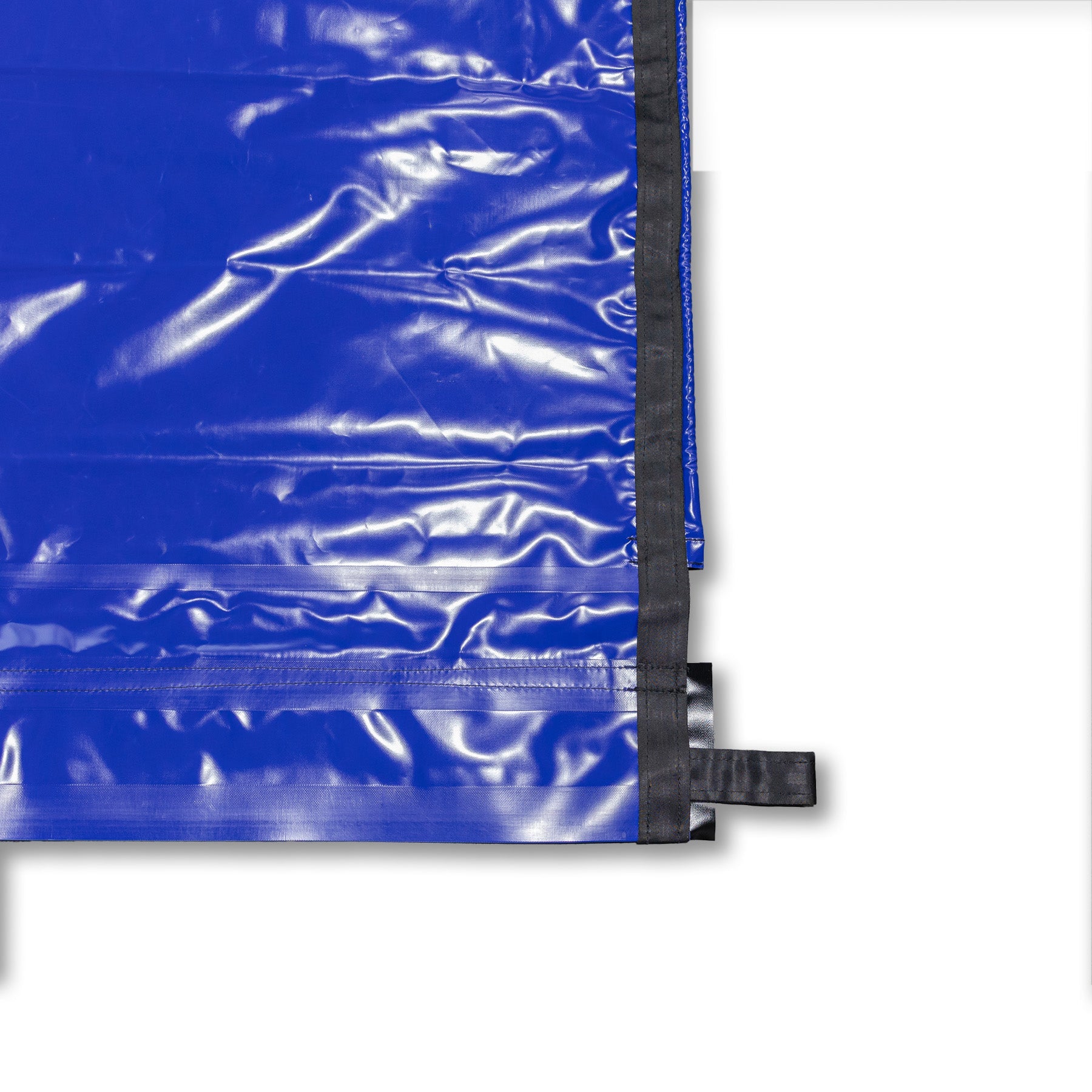 Aero: CXP Rear Curtain Pull 106" H System 107"W Royal Blue Route One Trailers