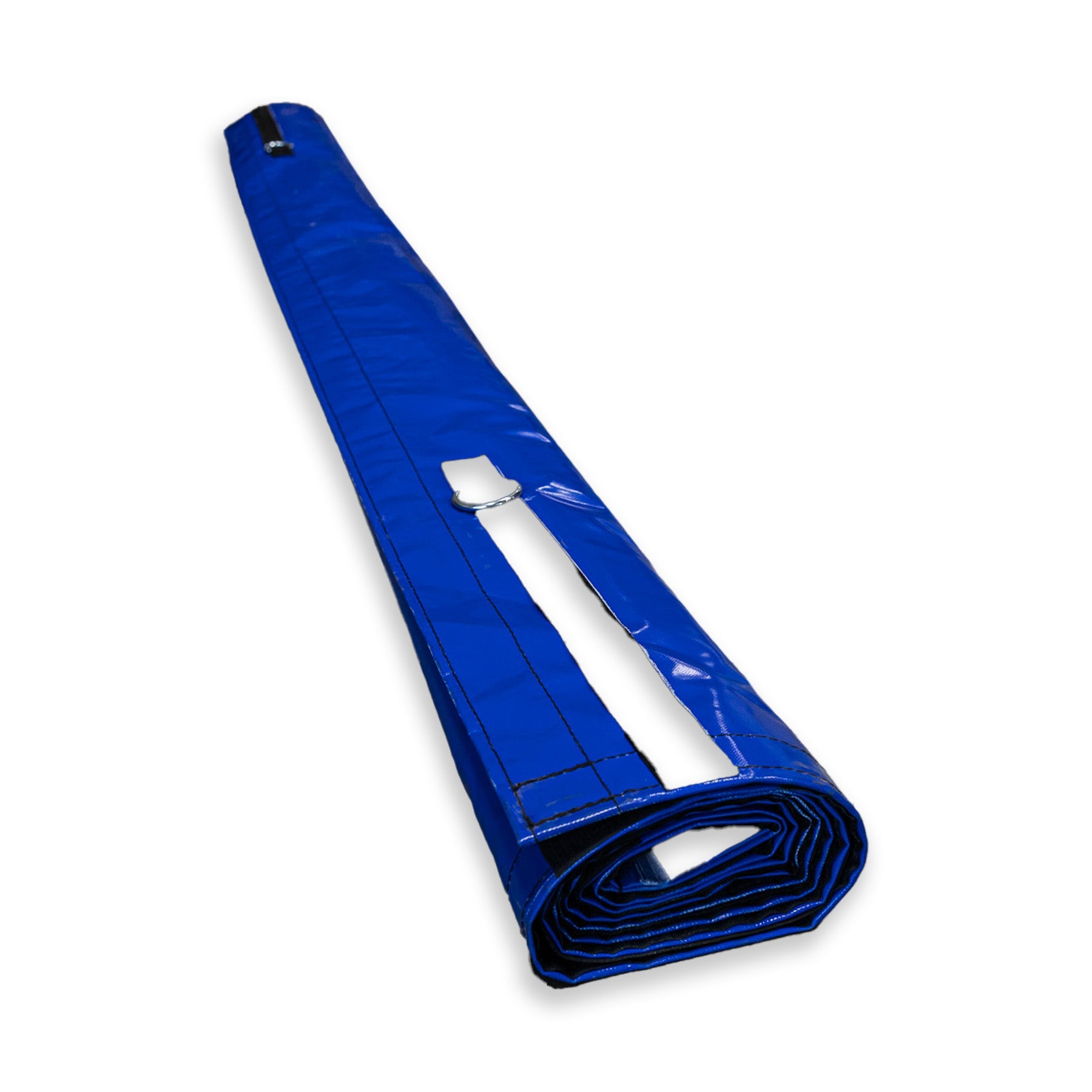 Quick Draw: Rear Curtain Roll 98" H 107"W Black Route One Trailers