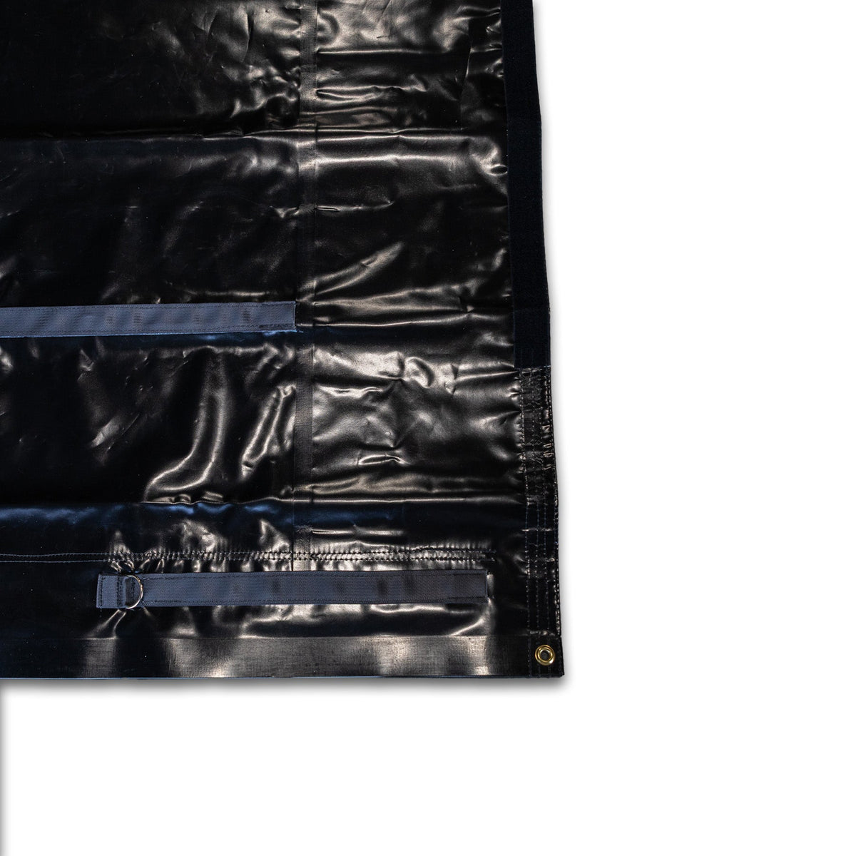TarpStop: Fastrack Rear Curtain 100'' H System 108'' W Black Route One Trailers