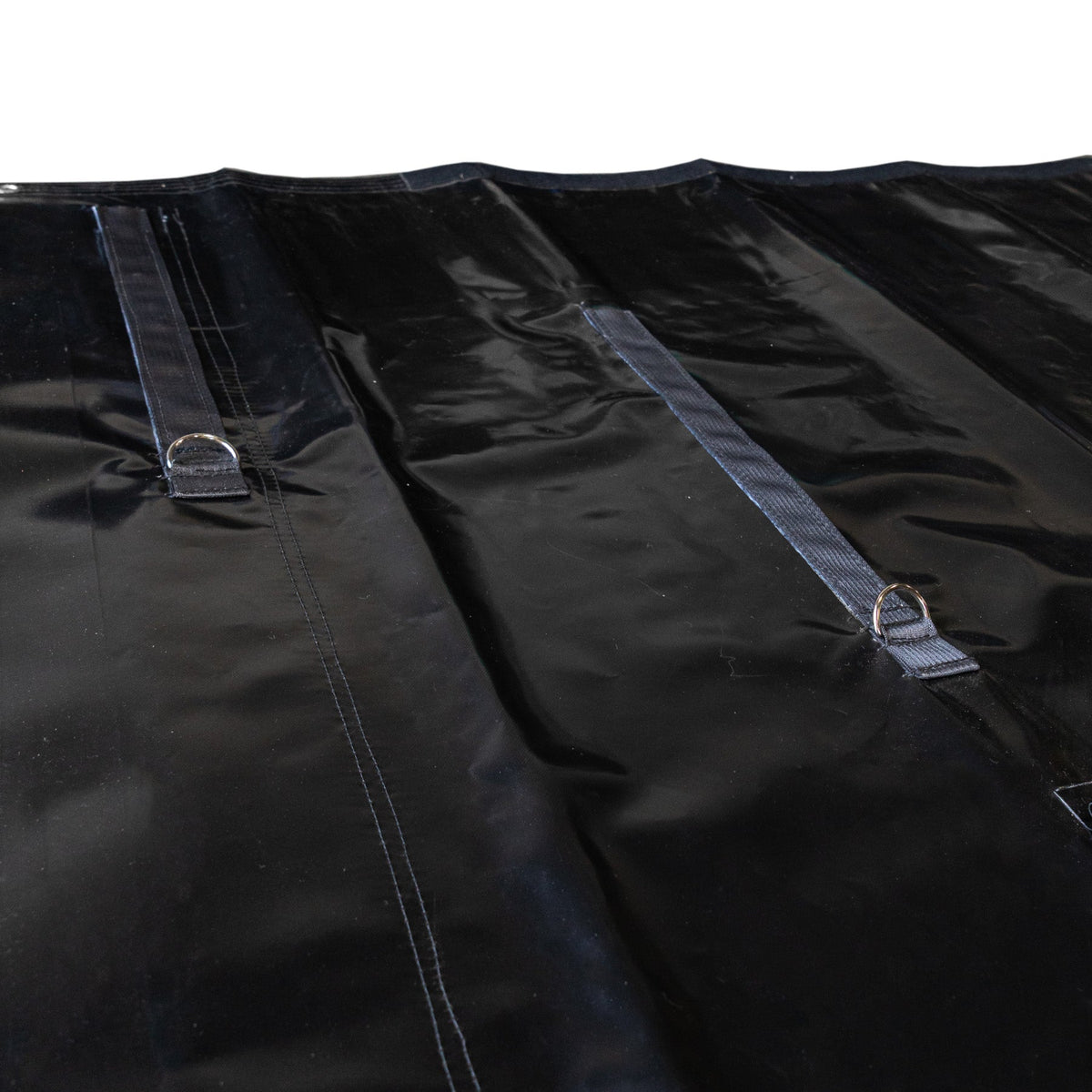 TarpStop: Fastrack Rear Curtain 100'' H System 108'' W Black Route One Trailers