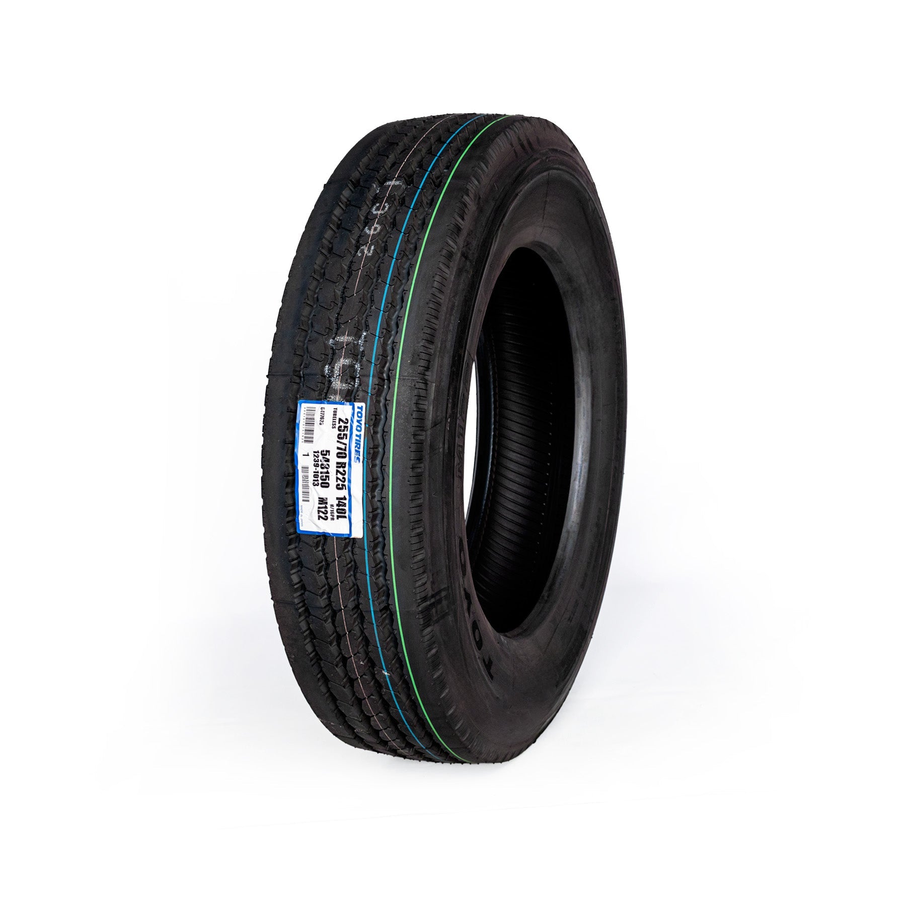 Toyo M122 255/70/R22.5 - Tire Route One Trailers