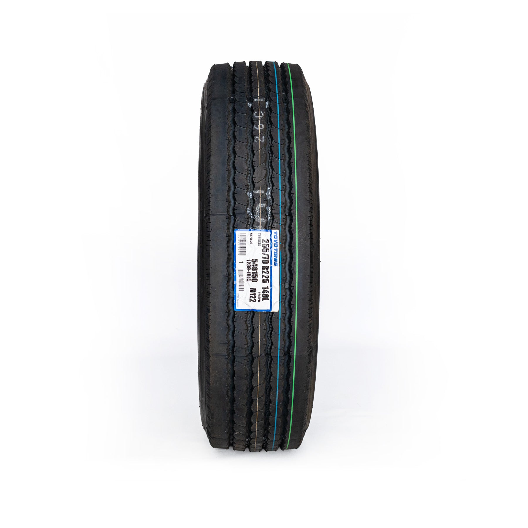 Toyo M122 255/70/R22.5 - Tire Route One Trailers